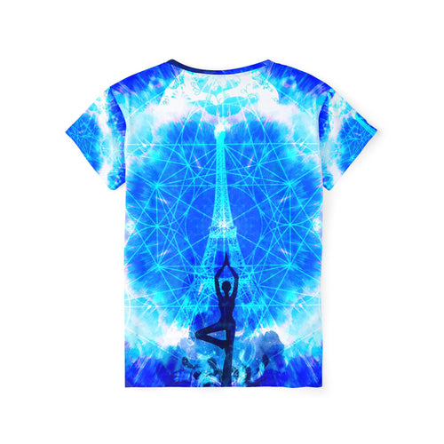 Amen Jin's Blue Sun Parisian Meditations Women's Sports Jersey