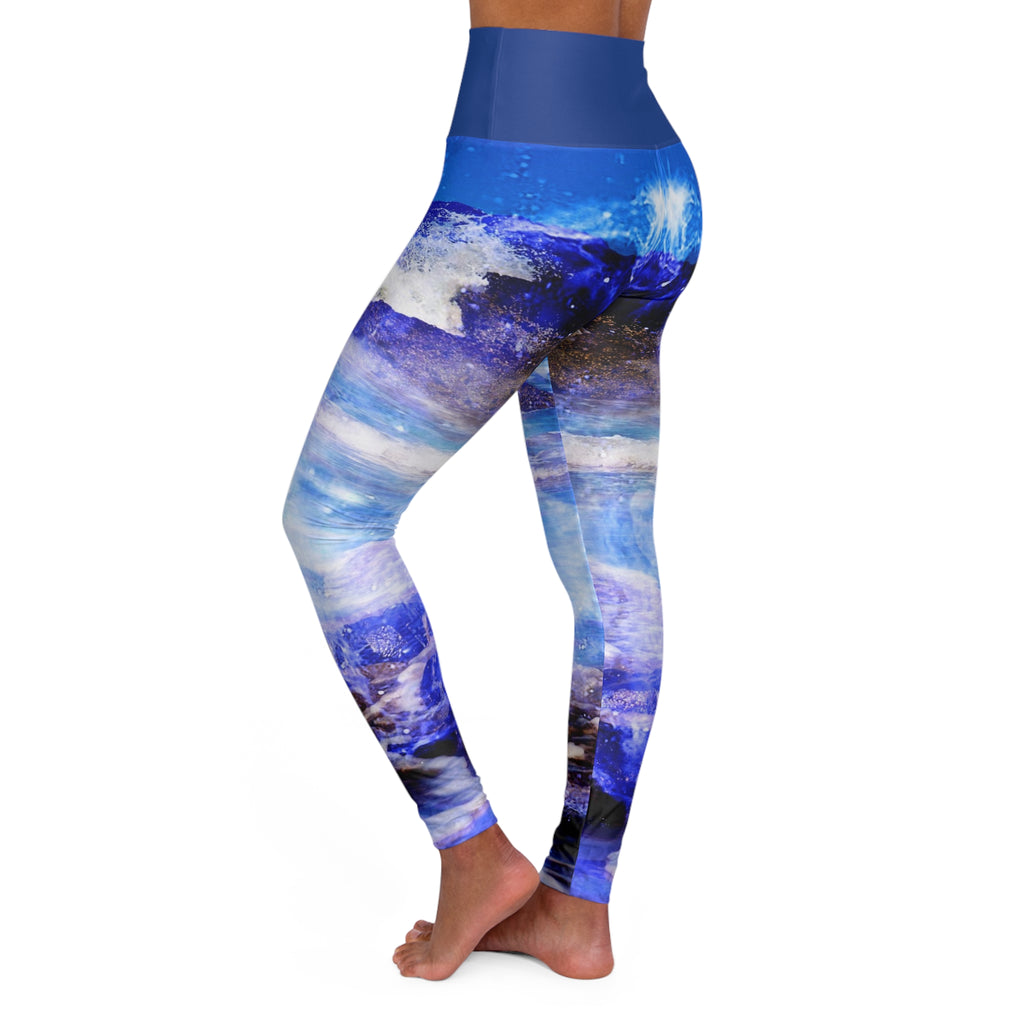 Sea of Serenity Dreams High Waisted Yoga Leggings