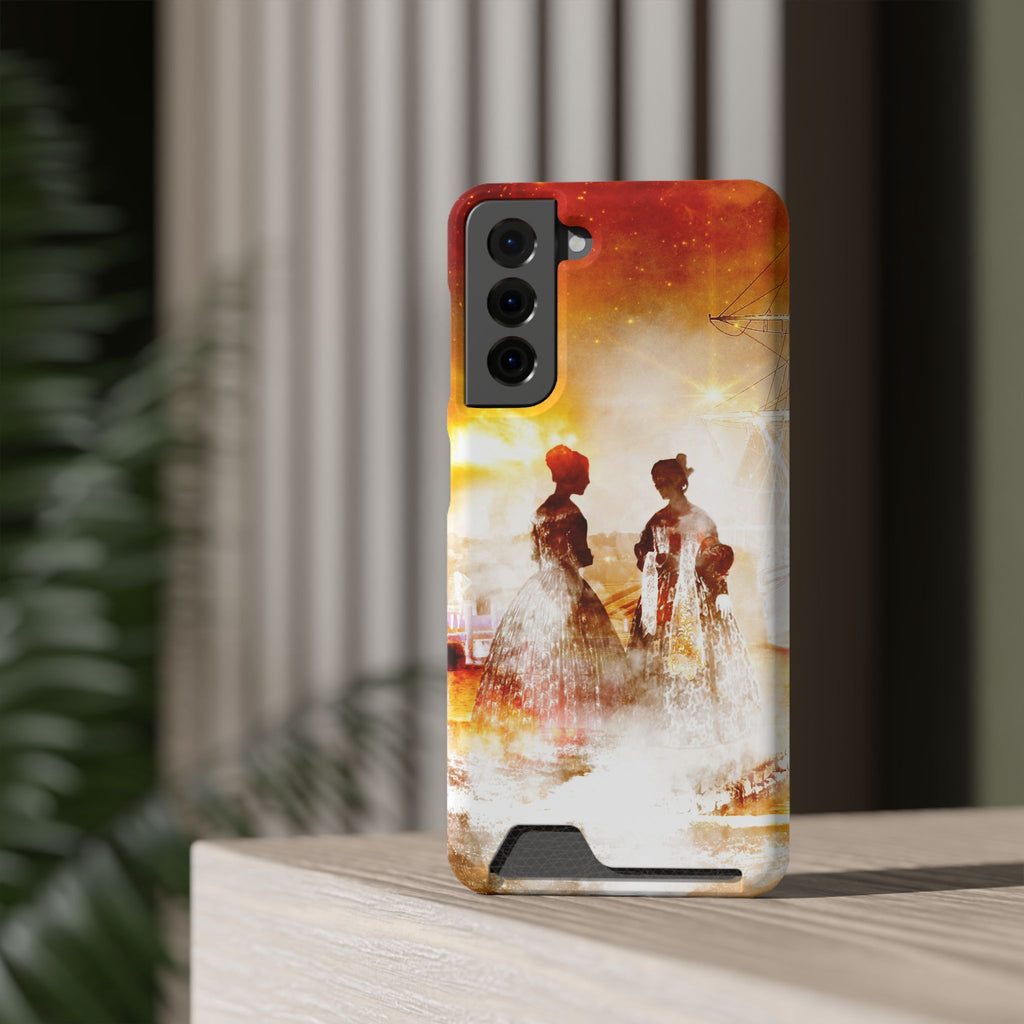 Samhain Eve Salem Harbor Dreams Phone Case With Card Holder