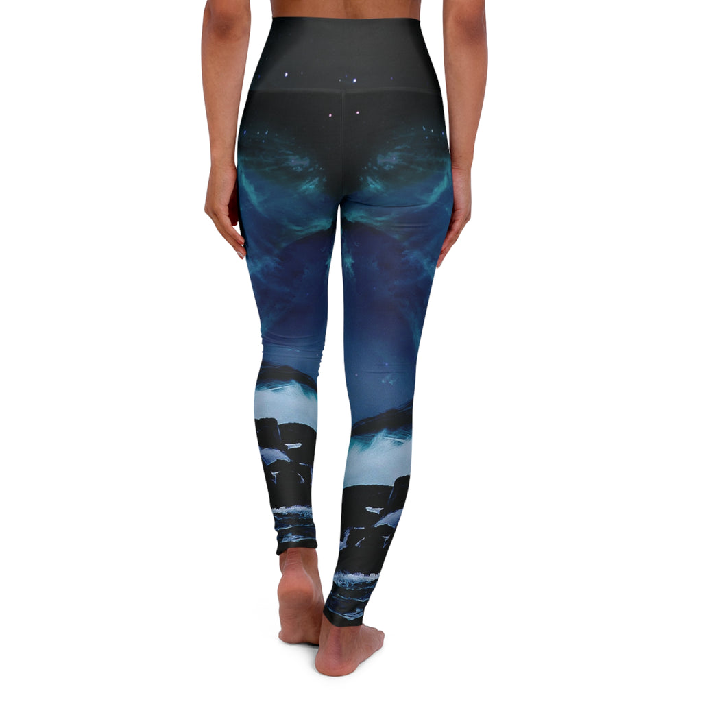 Serenity Bay Dreams High Waisted Yoga Leggings