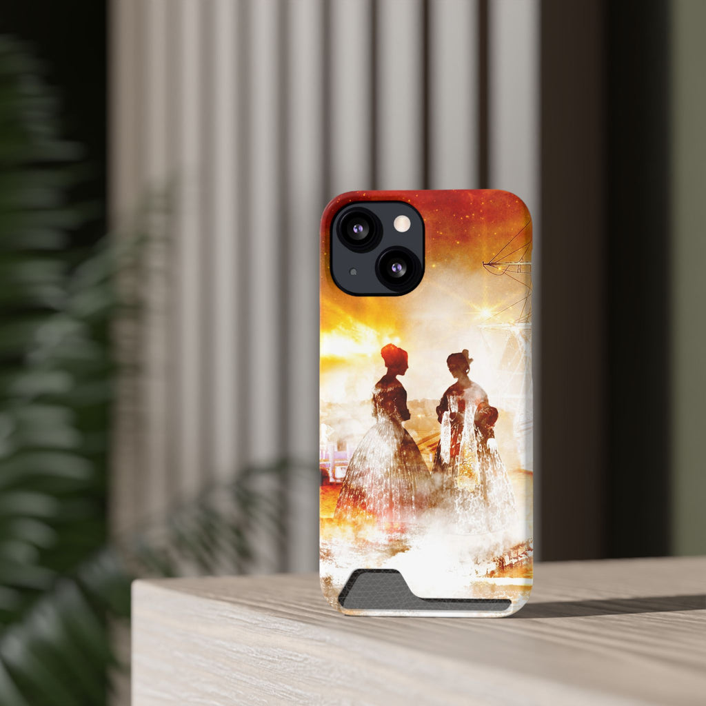 Samhain Eve Salem Harbor Dreams Phone Case With Card Holder