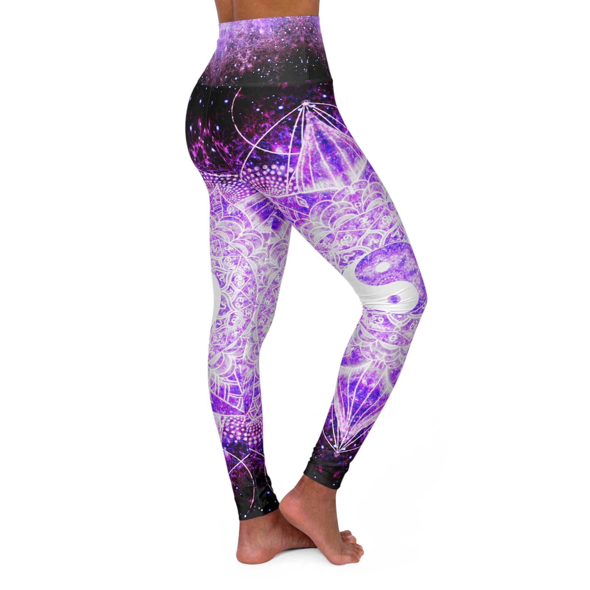 Sahasara Yin Yang Meditations High Waisted Yoga Leggings