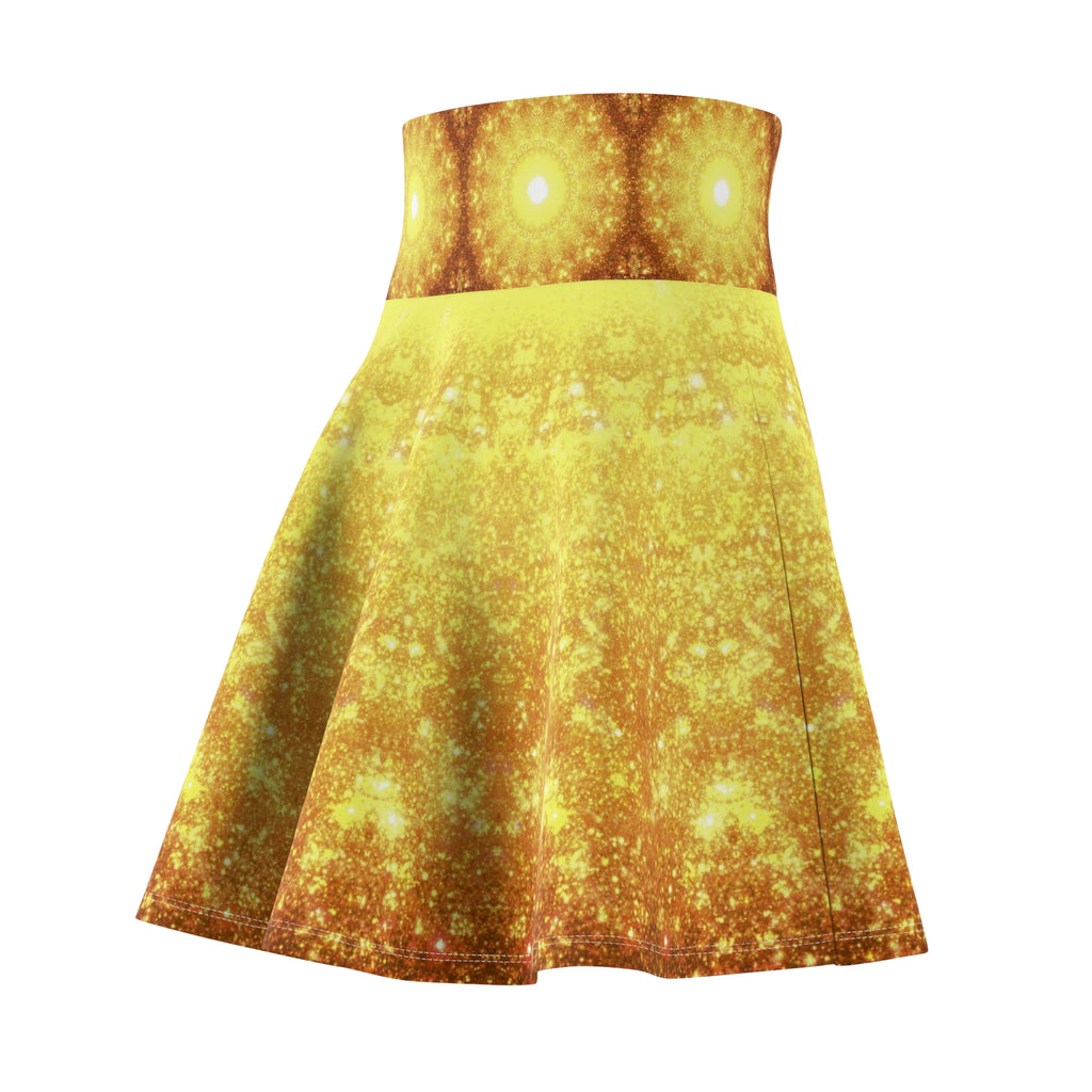 Katerina's Golden Moment Desires 2024 Women's Skater Skirt
