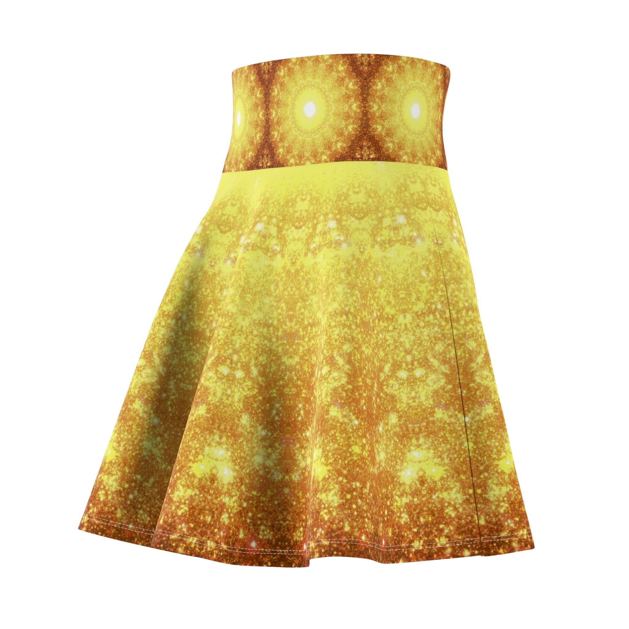 Katerina's Golden Moment Desires 2024 Women's Skater Skirt