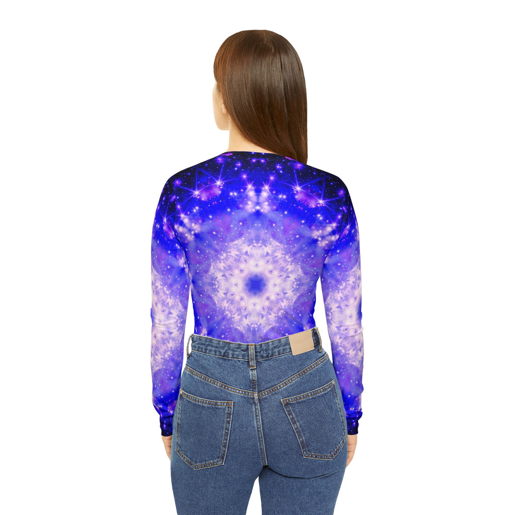 Katerina's Psyche Desires Women's Long Sleeve V-neck Shirt