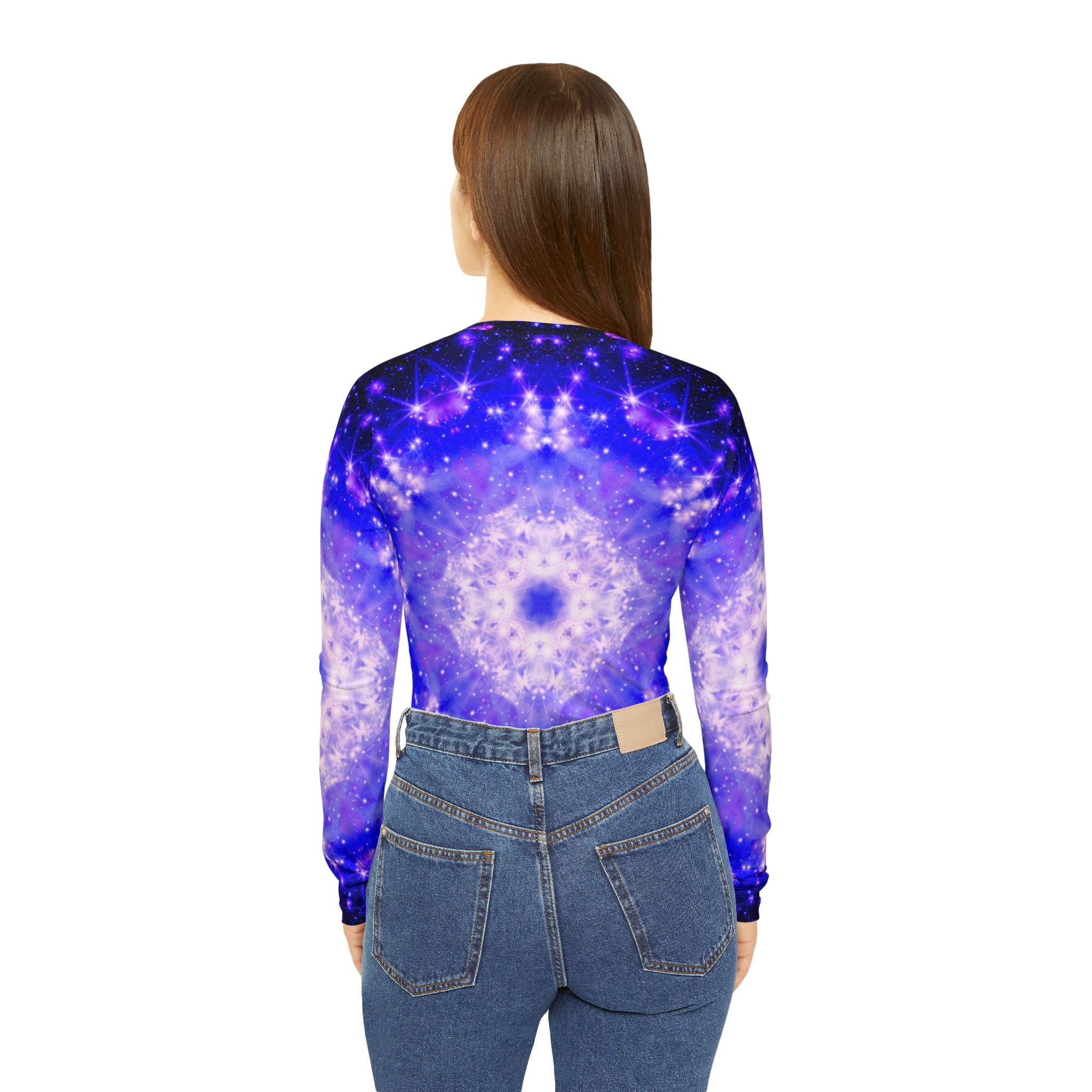 Katerina's Psyche Desires Women's Long Sleeve V-neck Shirt