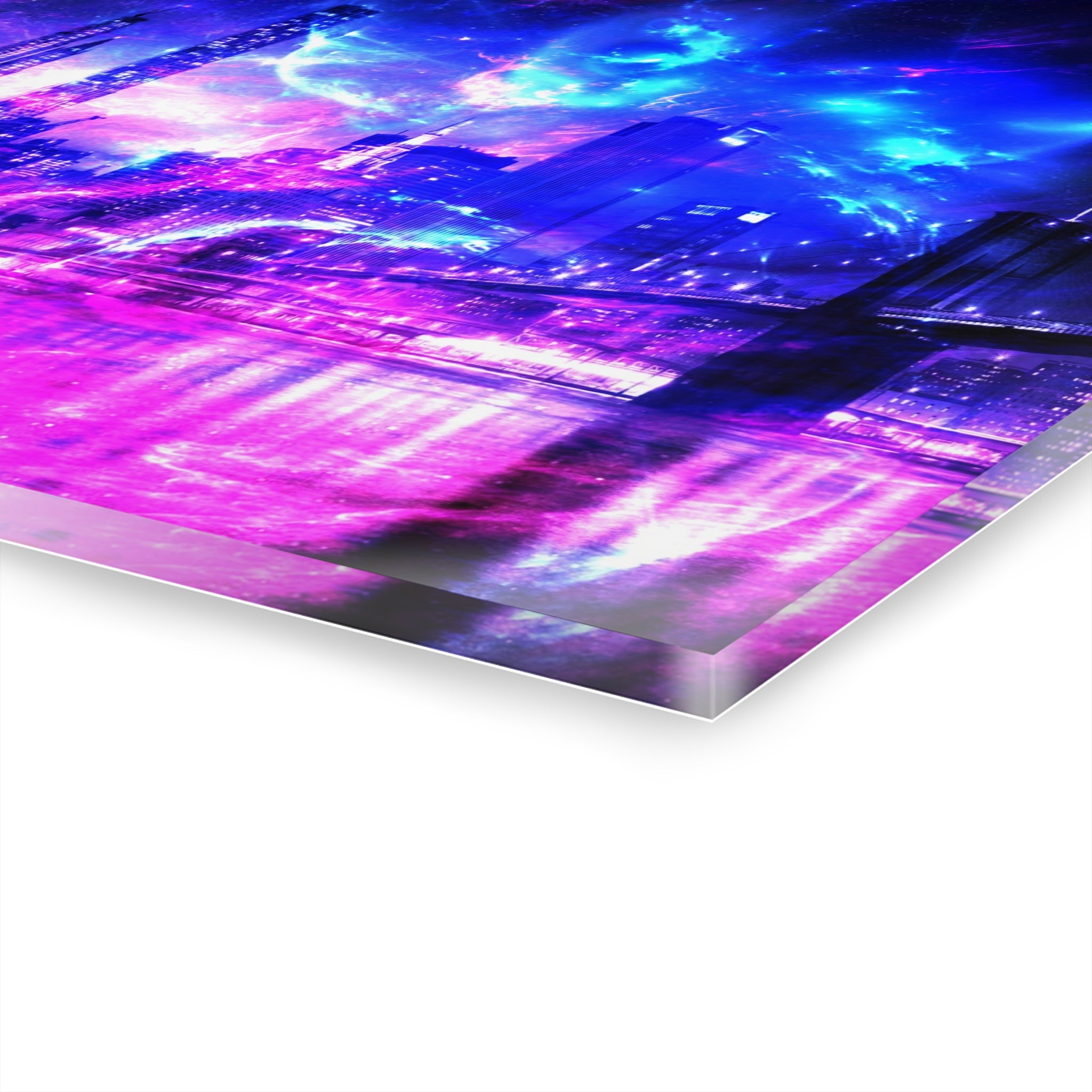 Amethyst New York Dreams Acrylic Prints (French Cleat Hanging)