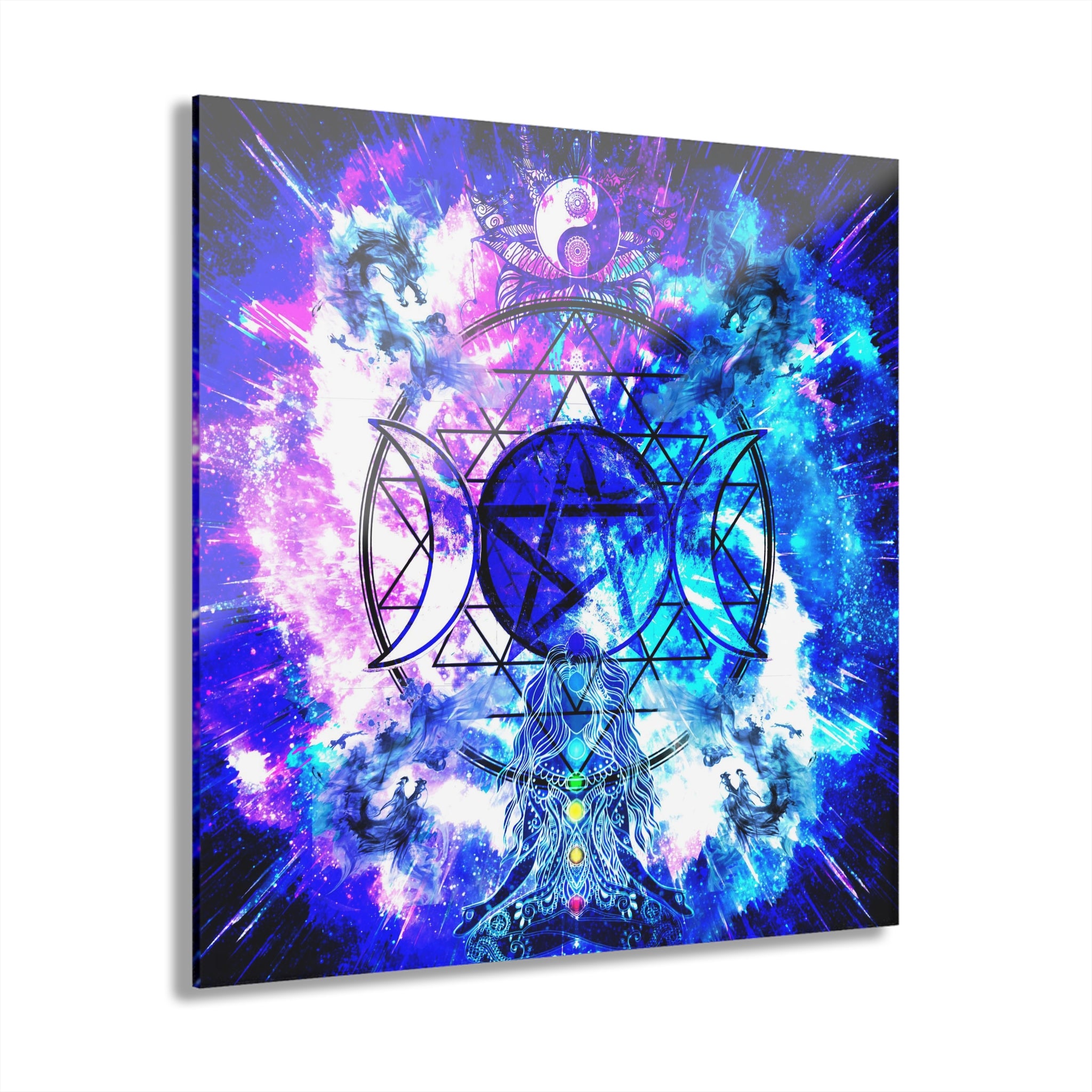 Creation's Desires Magickal Awakening Meditations (French Cleat Hanging)