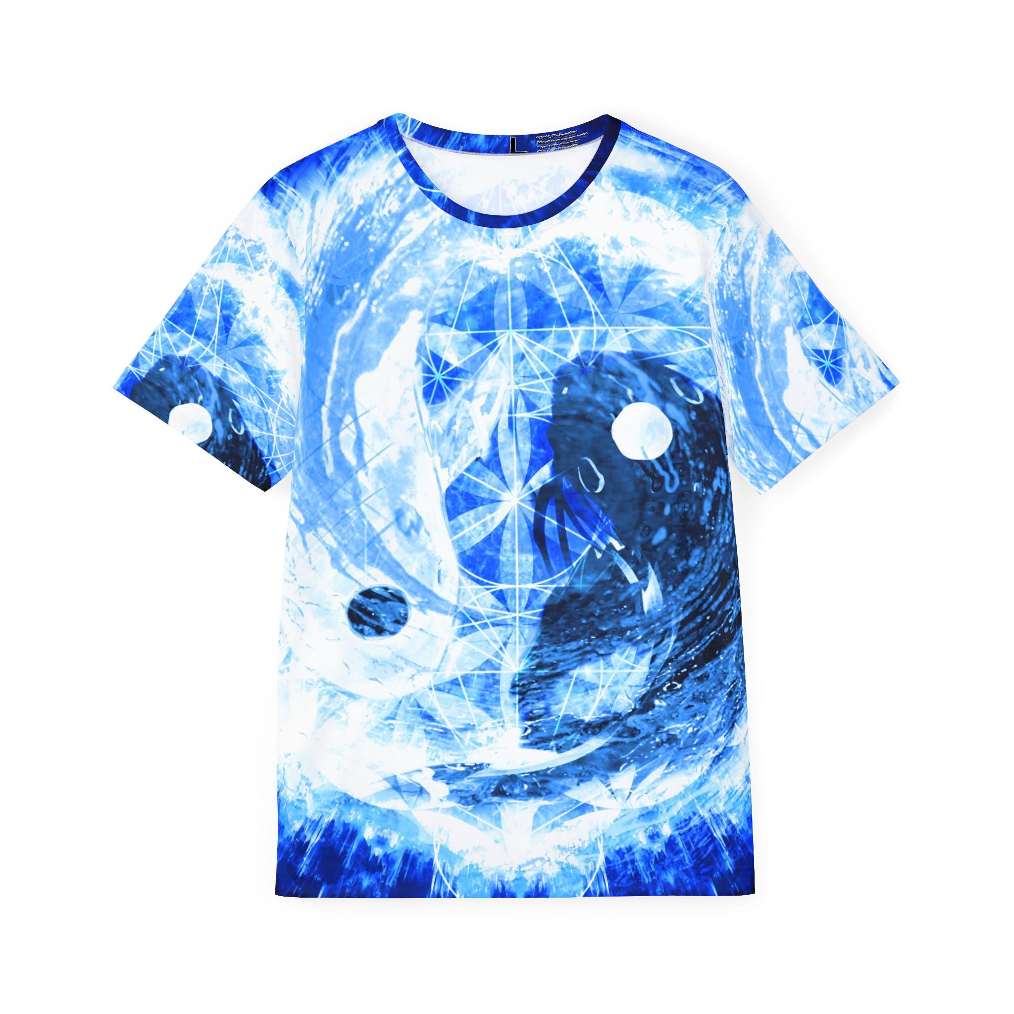 Amen Jin's Blue Sun Koi Meditations Men's Sports Jersey