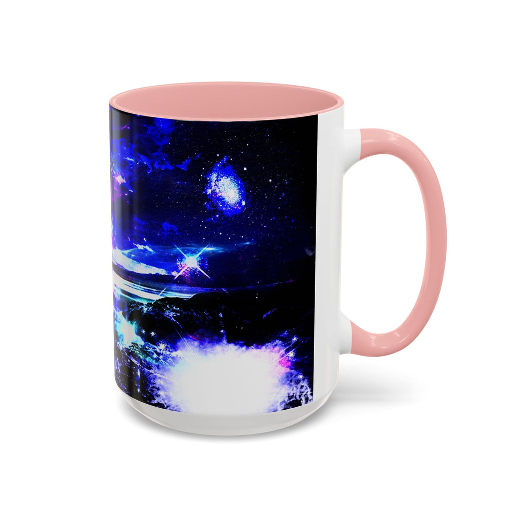 Amethyst Dancing Sea Dreams Accent Coffee Mug