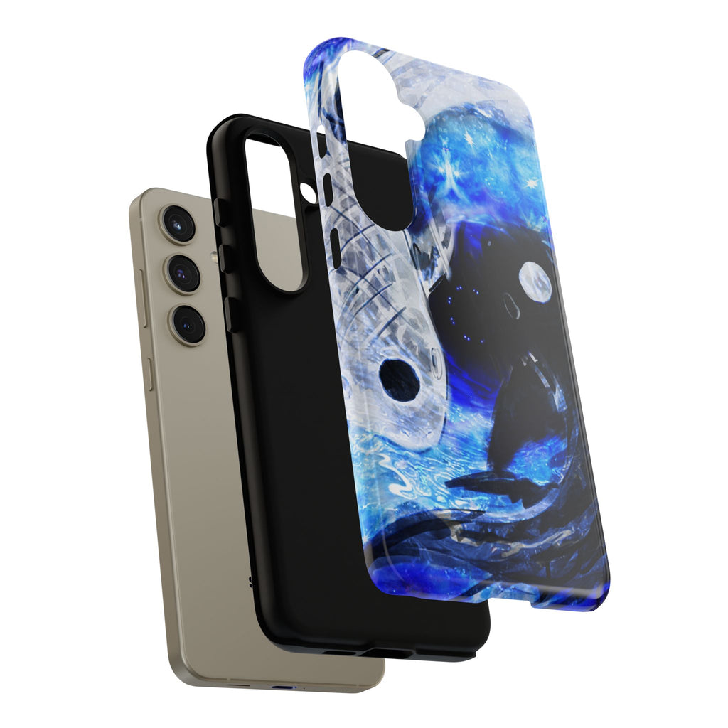 Amen Jin's Kingdome of the Moon Desires Koi Dreams Tough Phone Cases