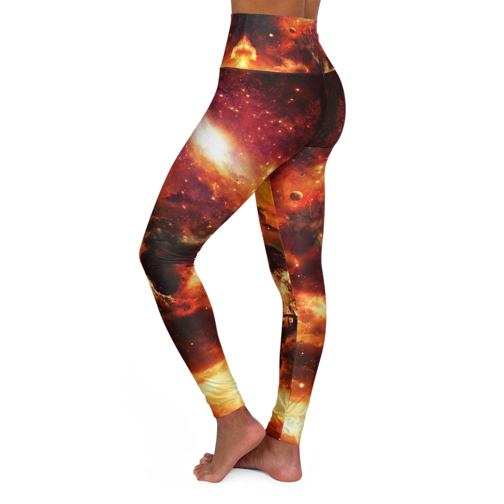 Samhain Night Dreams High Waisted Yoga Leggings