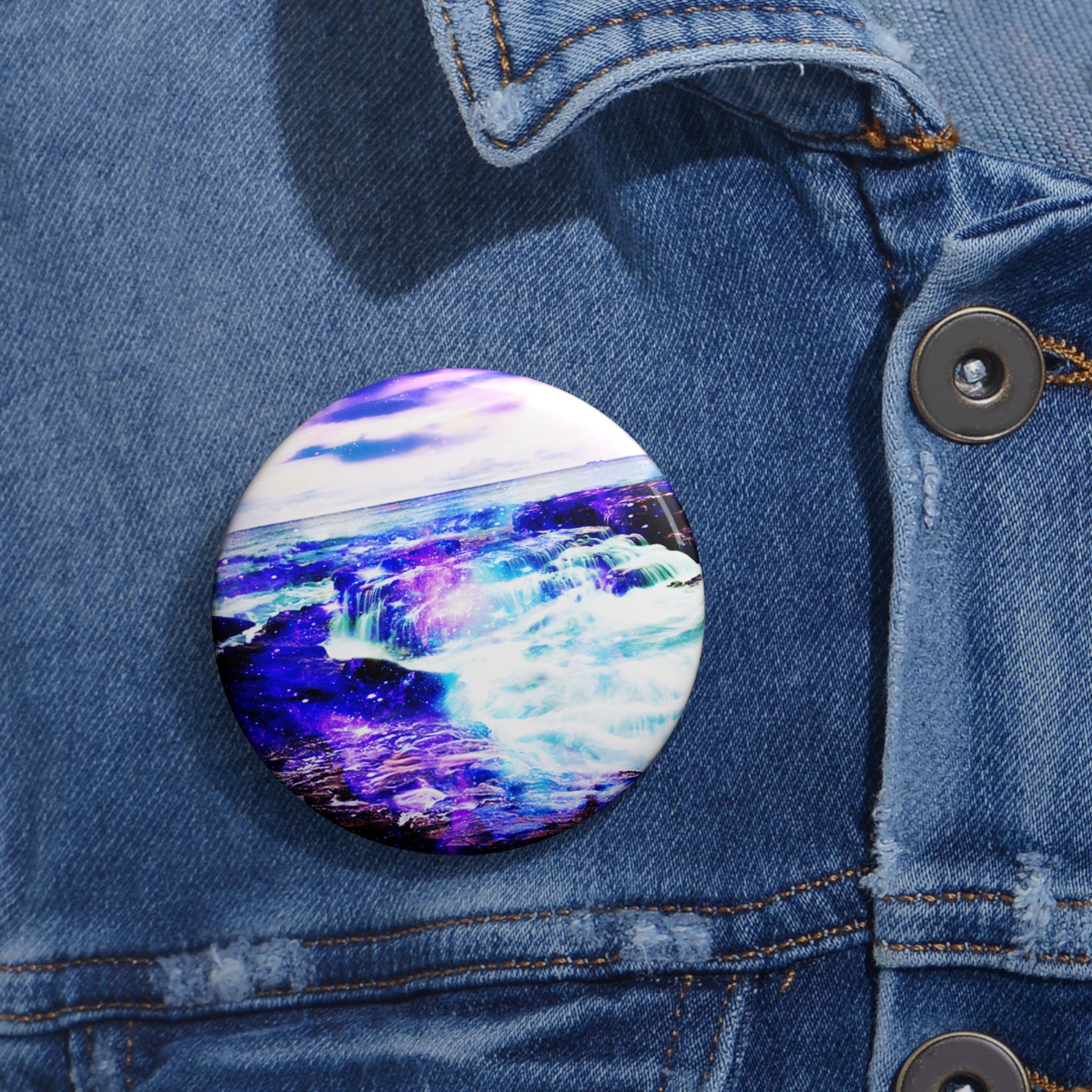 Mystical Majical Sea Dreams Pin Buttons