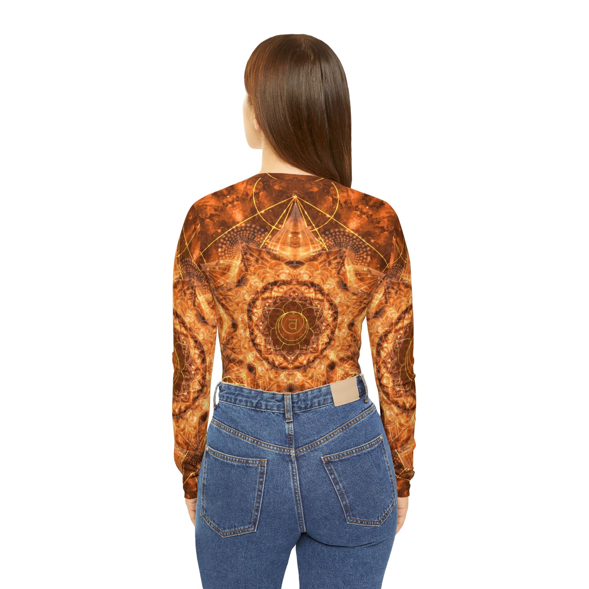 Svadisthana Meditations Long Sleeve V-neck Shirt