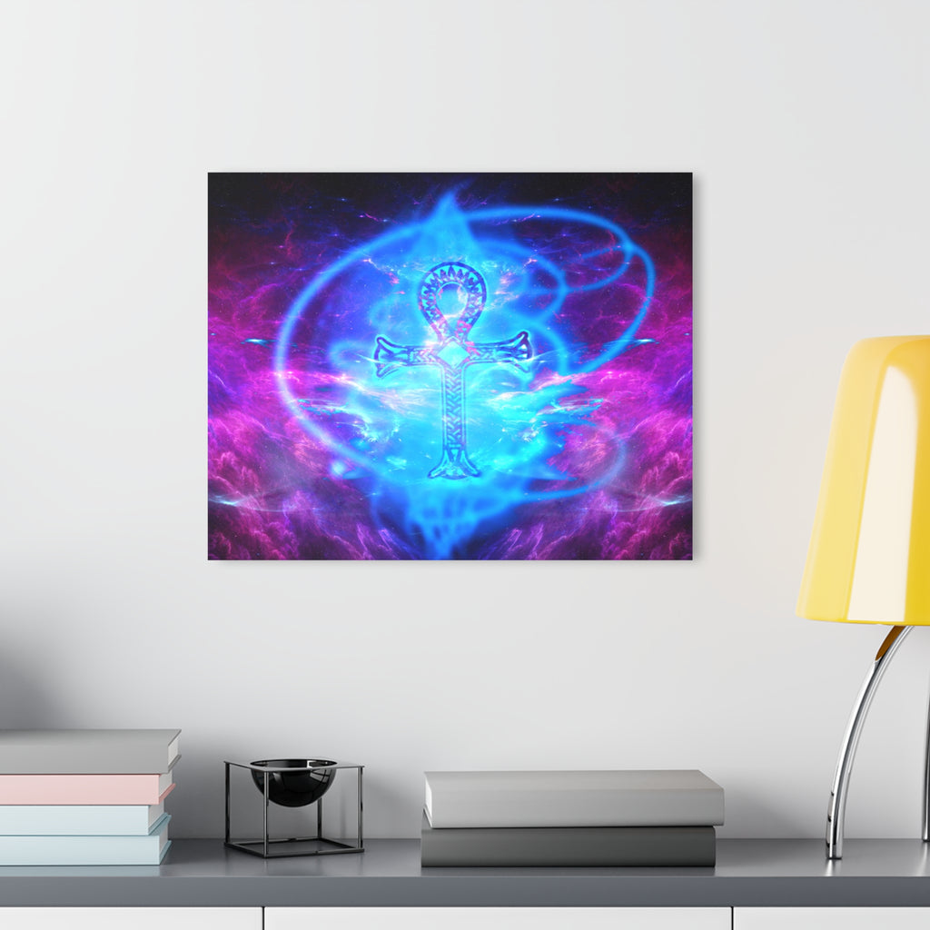 Amethyst Ankh Dreams Acrylic Prints (French Cleat Hanging)