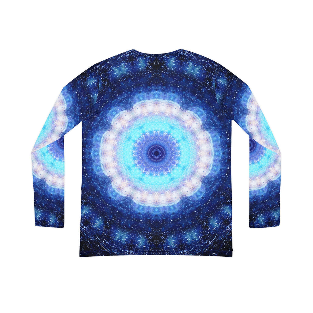 Transcendent Serenity Desires Long Sleeve V-neck Shirt