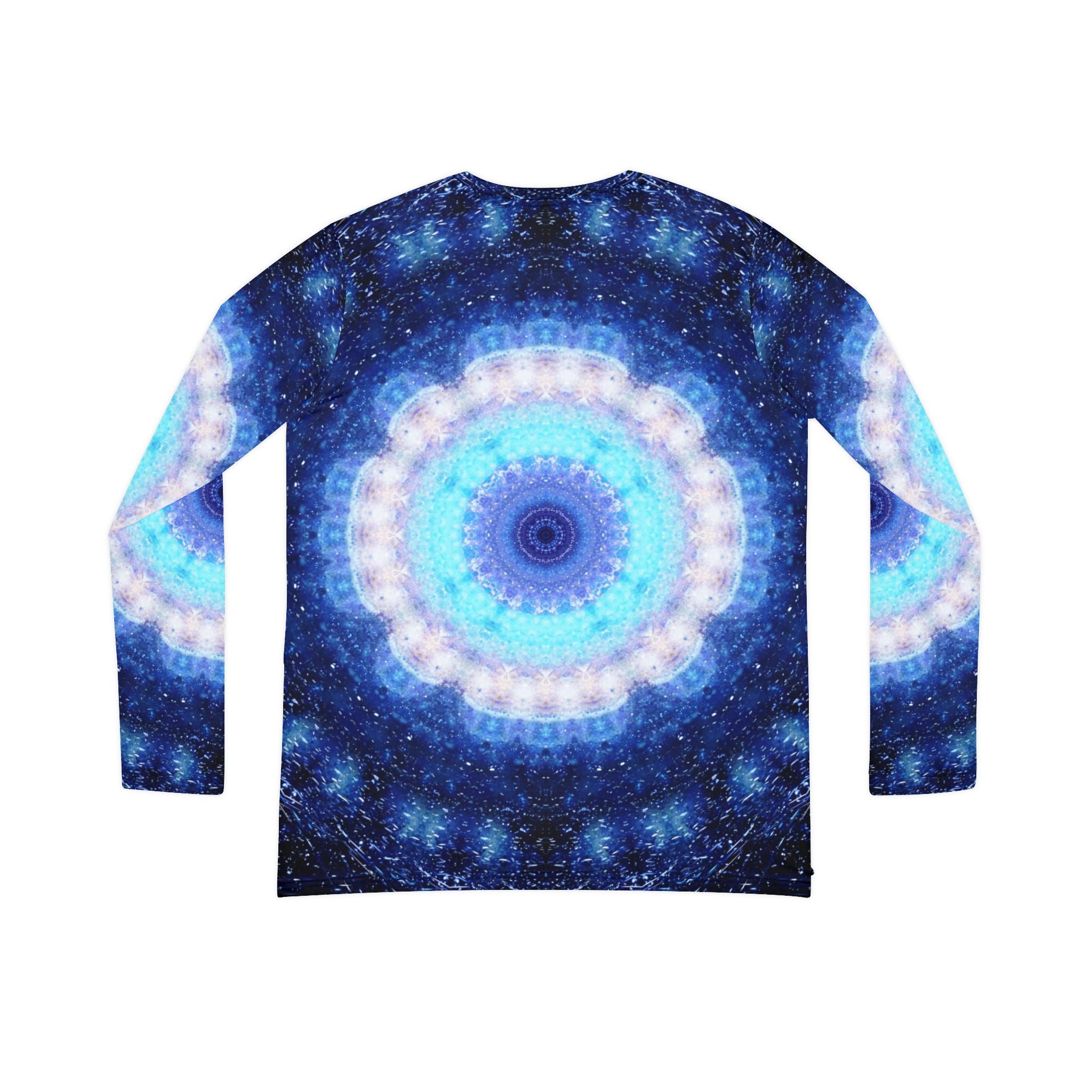 Transcendent Serenity Desires Long Sleeve V-neck Shirt