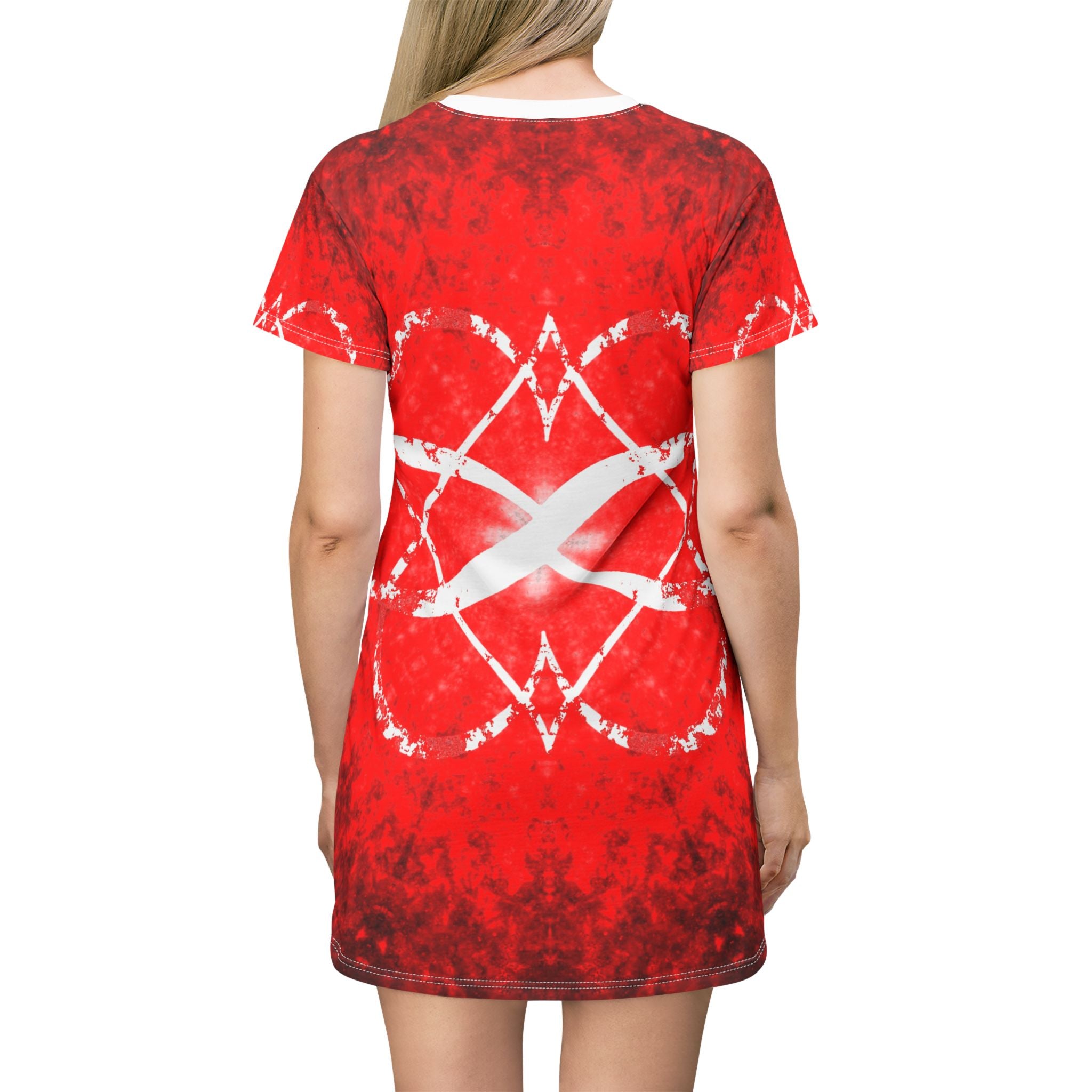 Katerina's Battle Symphony Red Instead Infinity Desires 2024 T-Shirt Dress