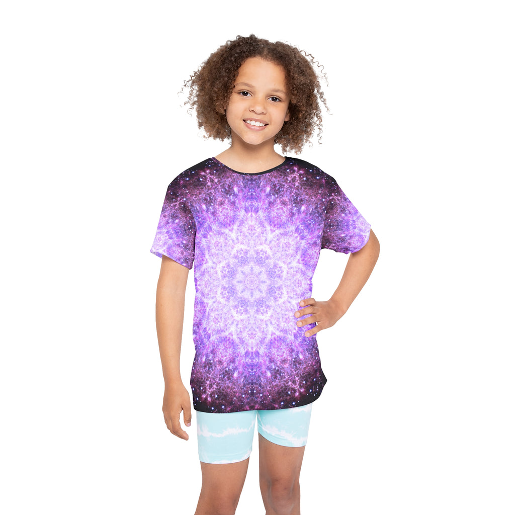 Sahasara Desires Yin Yang Meditations Kids Sports Jersey