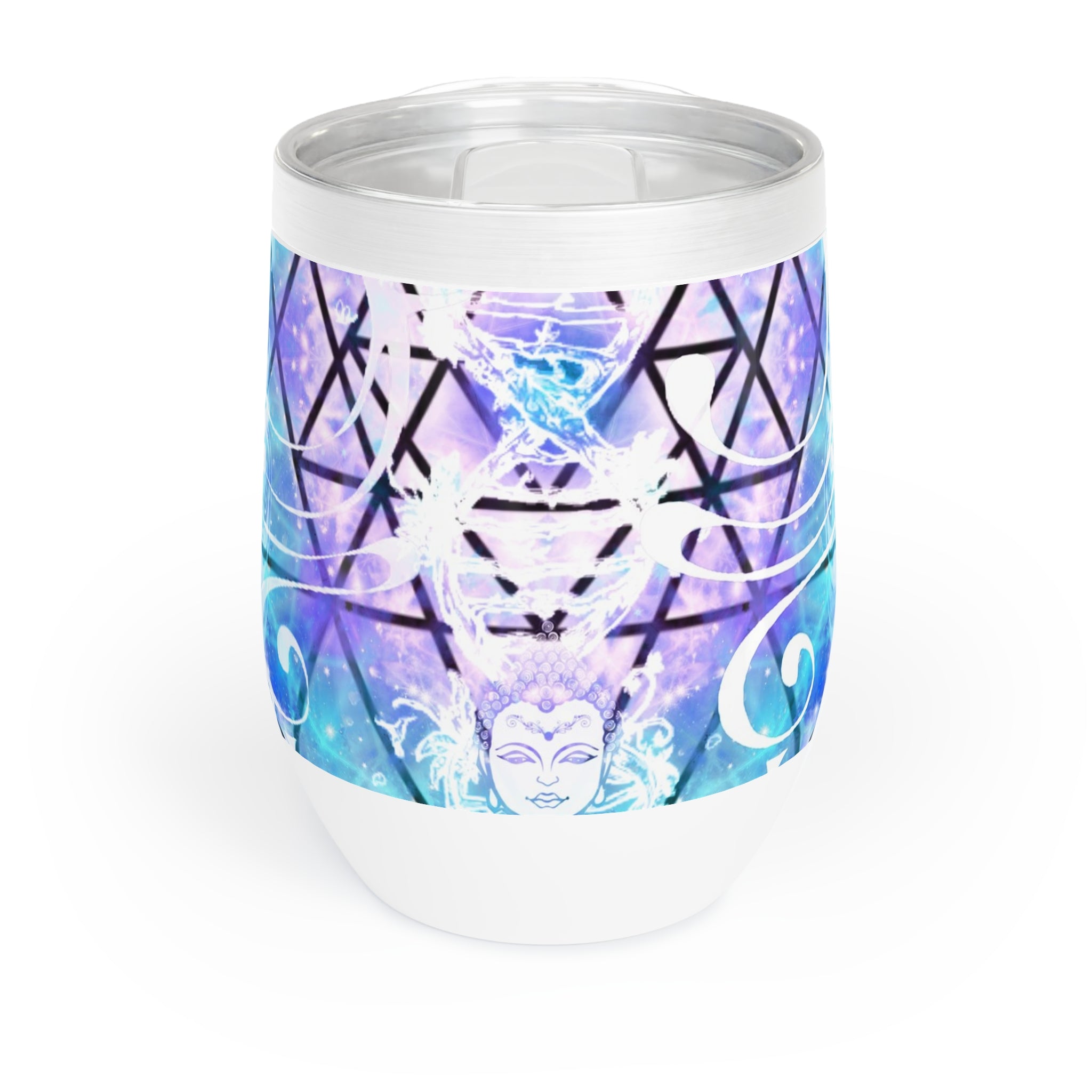 Amen Jin's Katerina's Eros and Psyche Buddha Meditations Chill Wine Tumbler