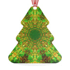 Katerina's Yule Lighted String Desires Metal Ornaments