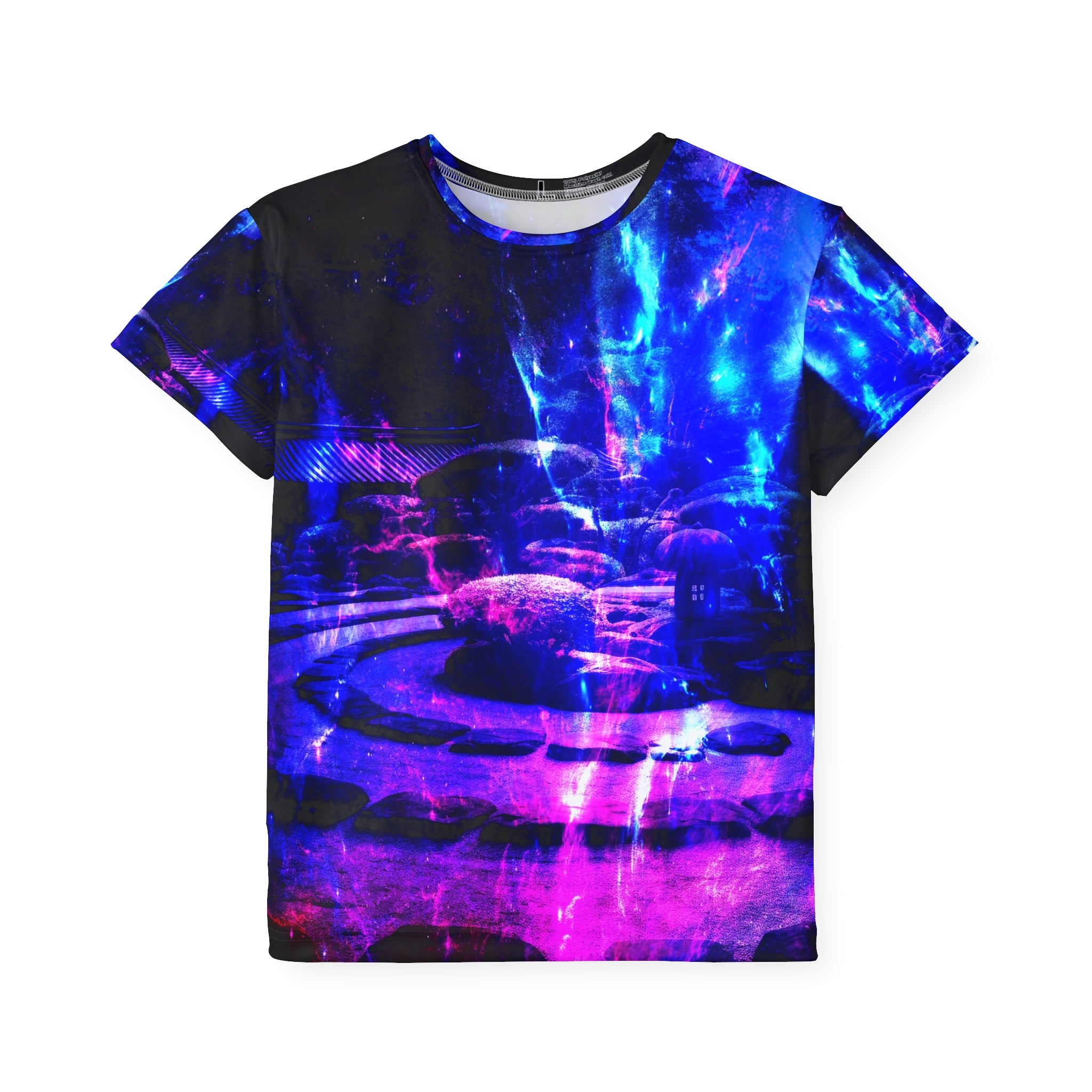 Amethyst Tranquil Garden Dreams Kids Sports Jersey