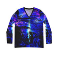 Iridescent Cosmic Falls Dreams Long Sleeve V-neck Shirt