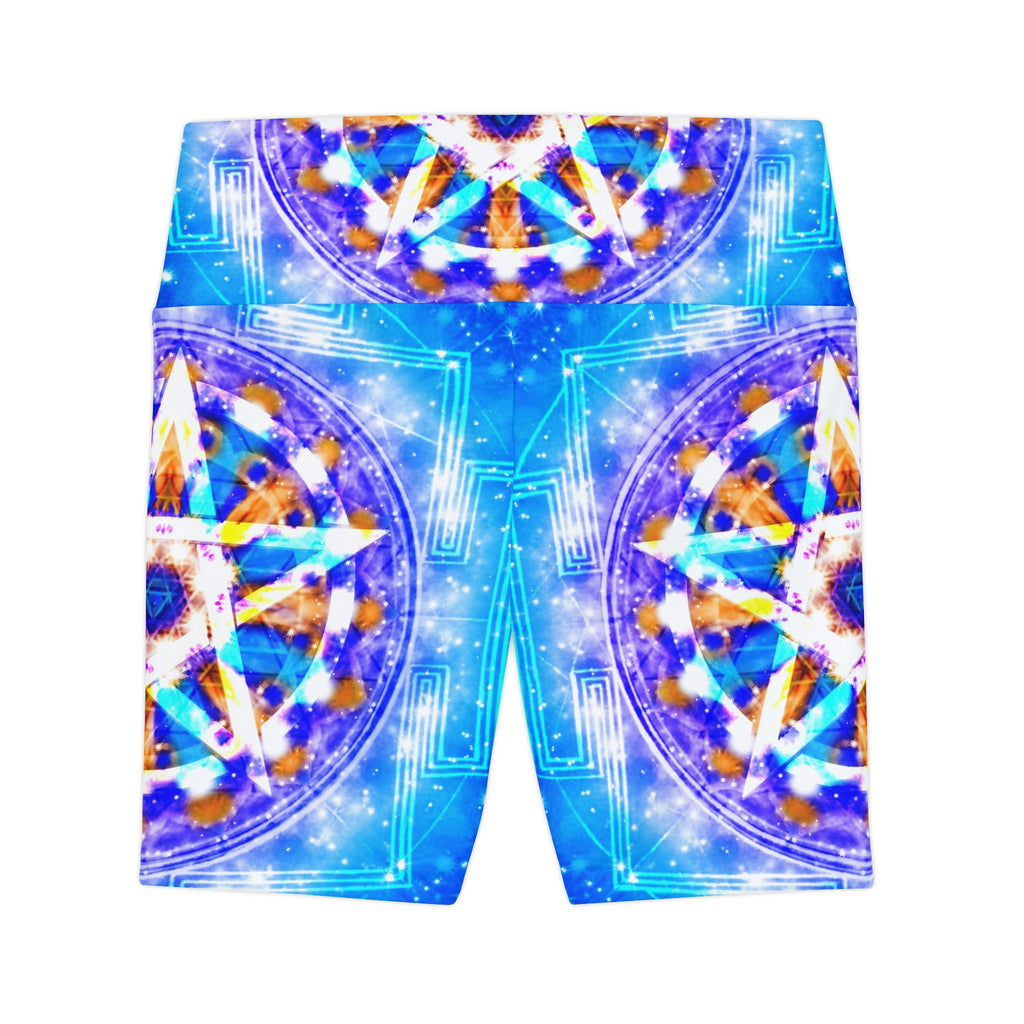 Katerina's Howl's Tomorrow Girl Beltane Meditations Women's Workout Shorts