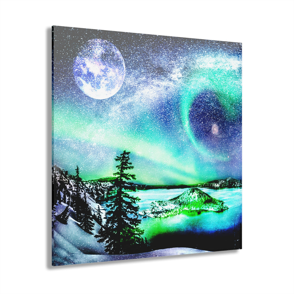 Katerina's Noel Yule Night Dreams Acrylic Prints (French Cleat)
