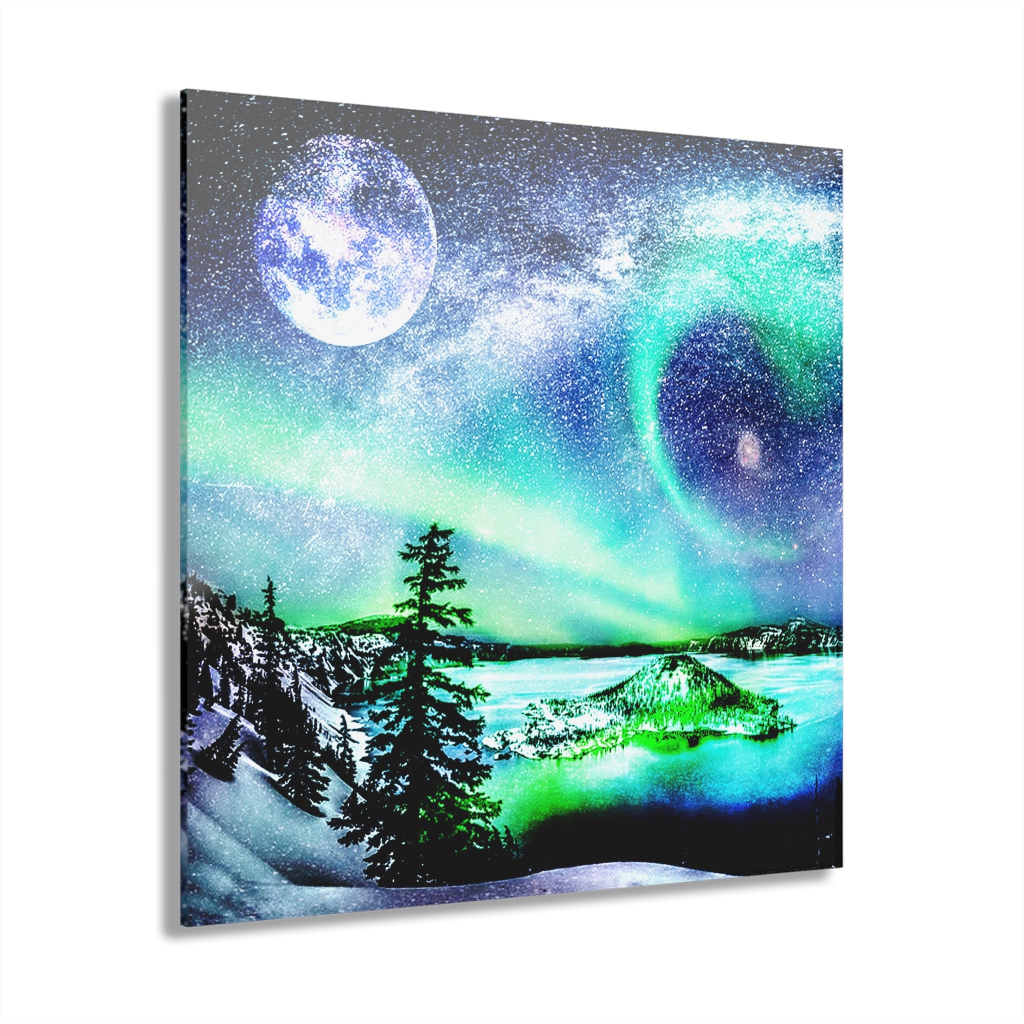 Katerina's Noel Yule Night Dreams Acrylic Prints (French Cleat)