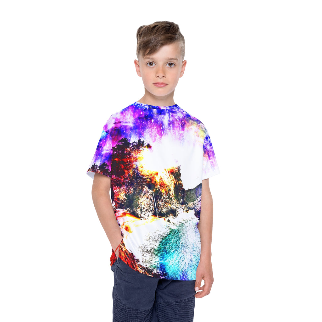 Rainbow Universe Hideaway Cove Dreams Kids Sports Jersey
