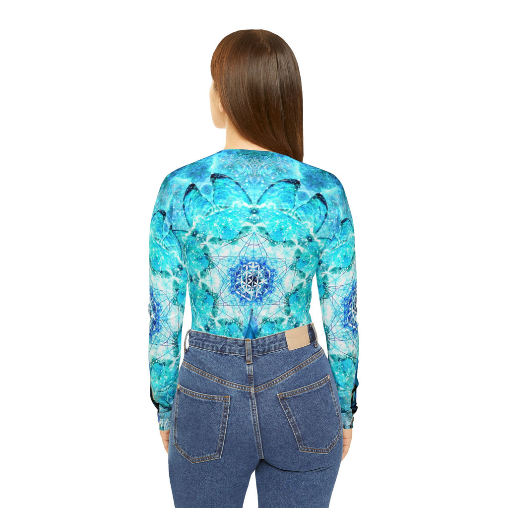 Amen Jin's all the White Horses Metamorphosis Meditations Long Sleeve V-neck