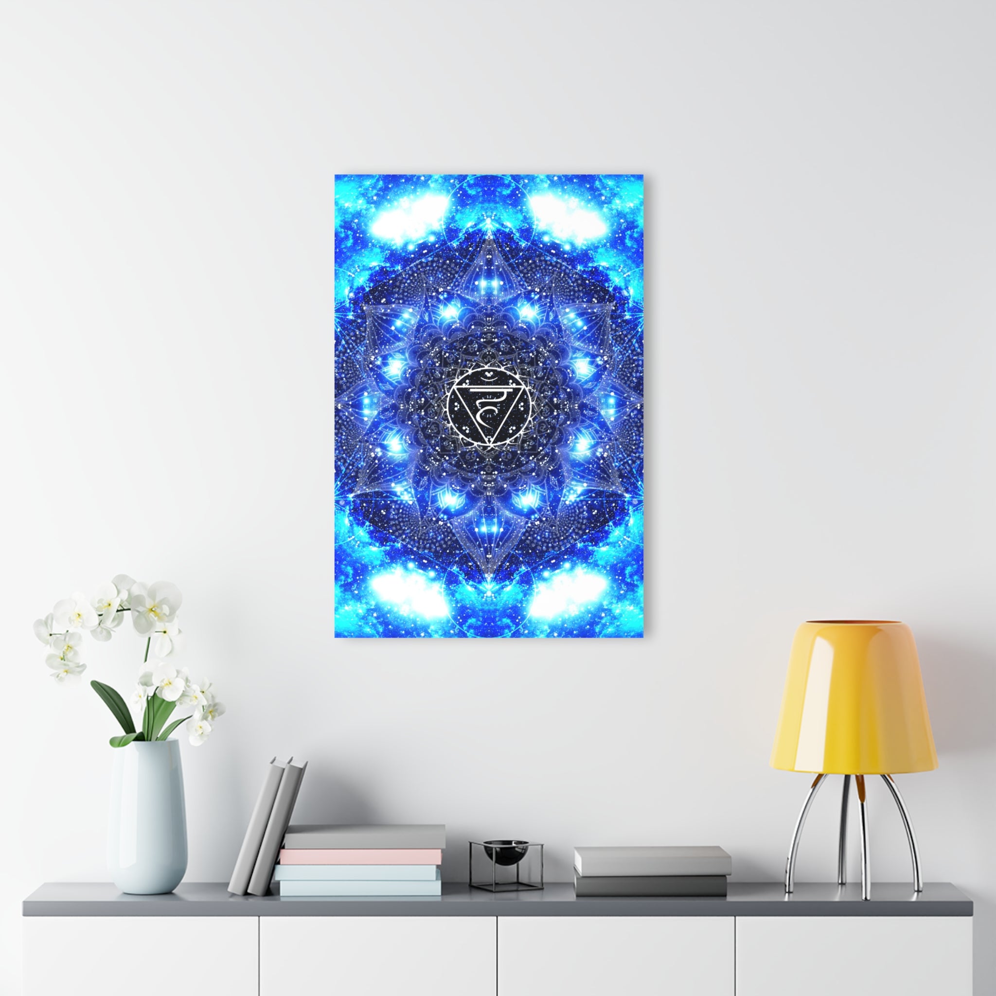 Vishuddi Meditations Acrylic Print (French Cleat Hanging)