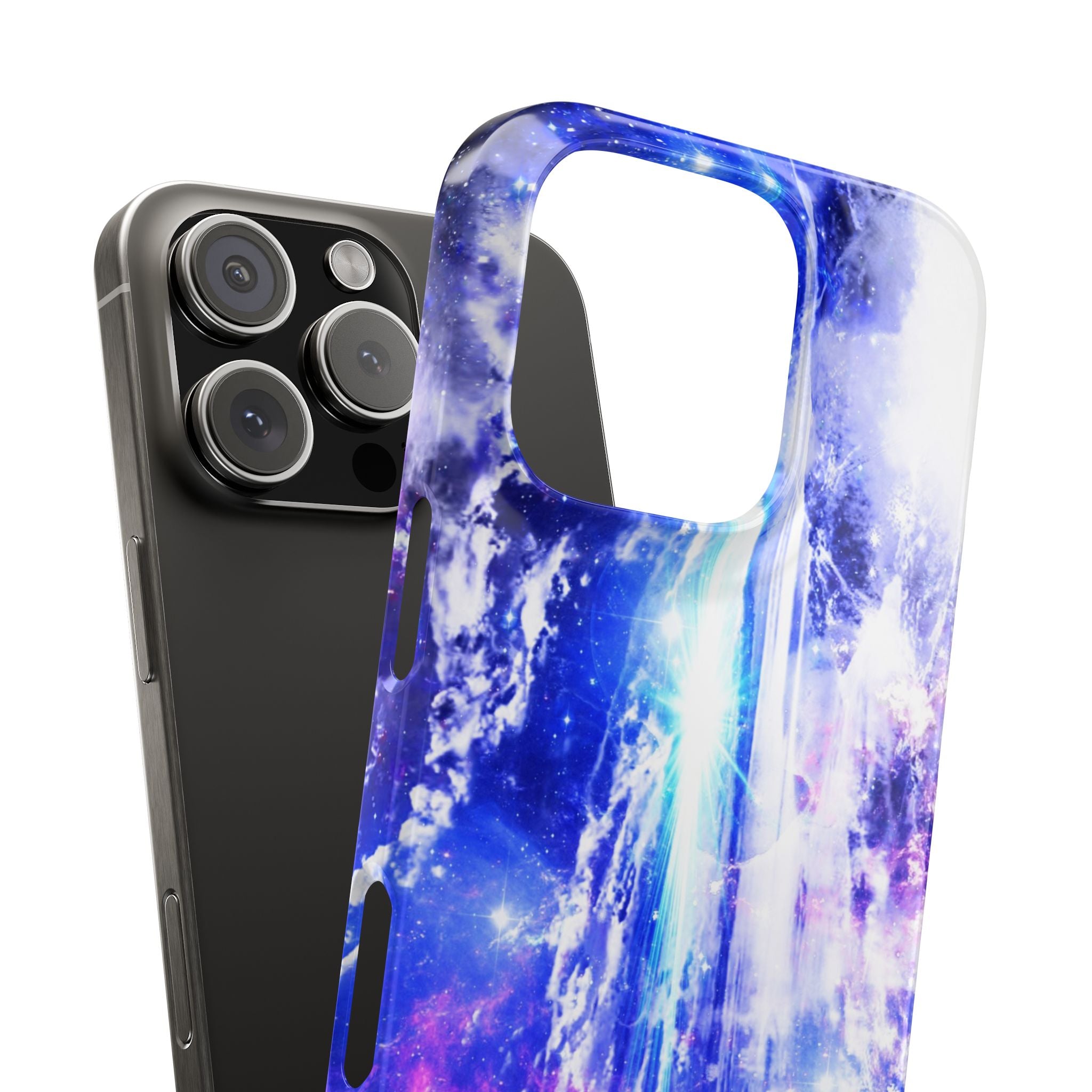 Iridescent Dancing Sea Dreams Snap Cases