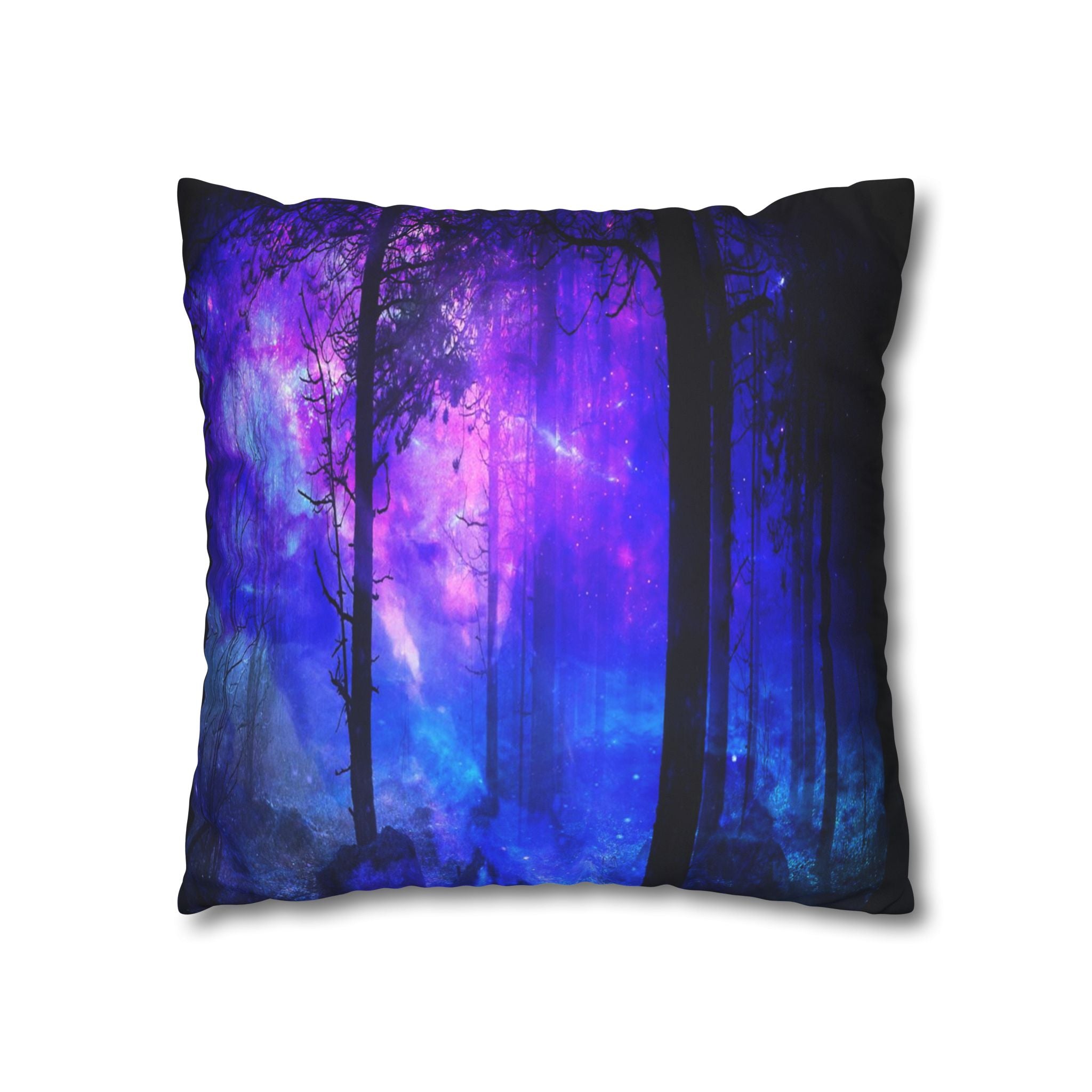 Creation's Heaven Mystic Night Dreams Faux Suede Square Pillow Case