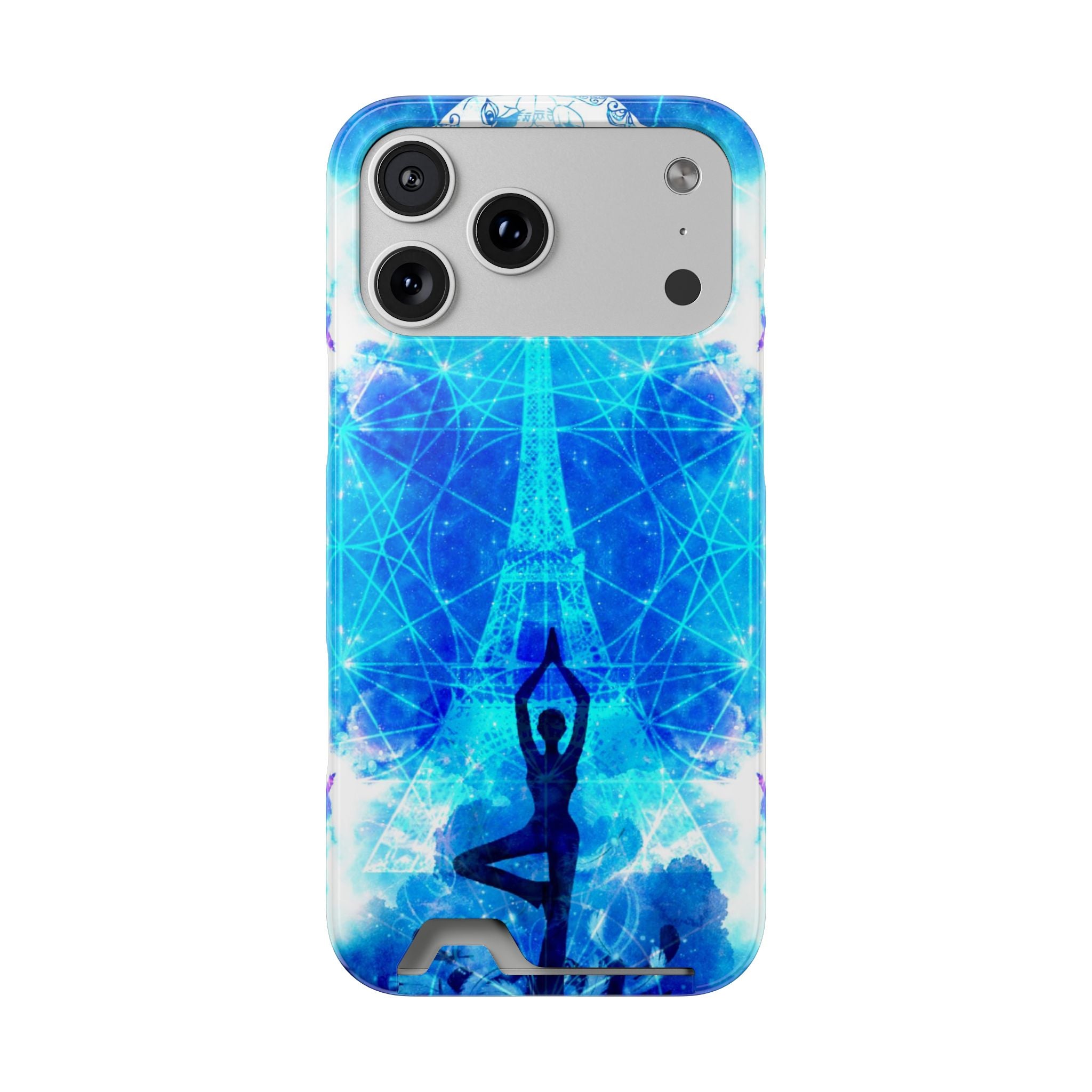 Amen Jin's Mandala of Dragon Fire Parisian Meditations Phone Case W Card Holder
