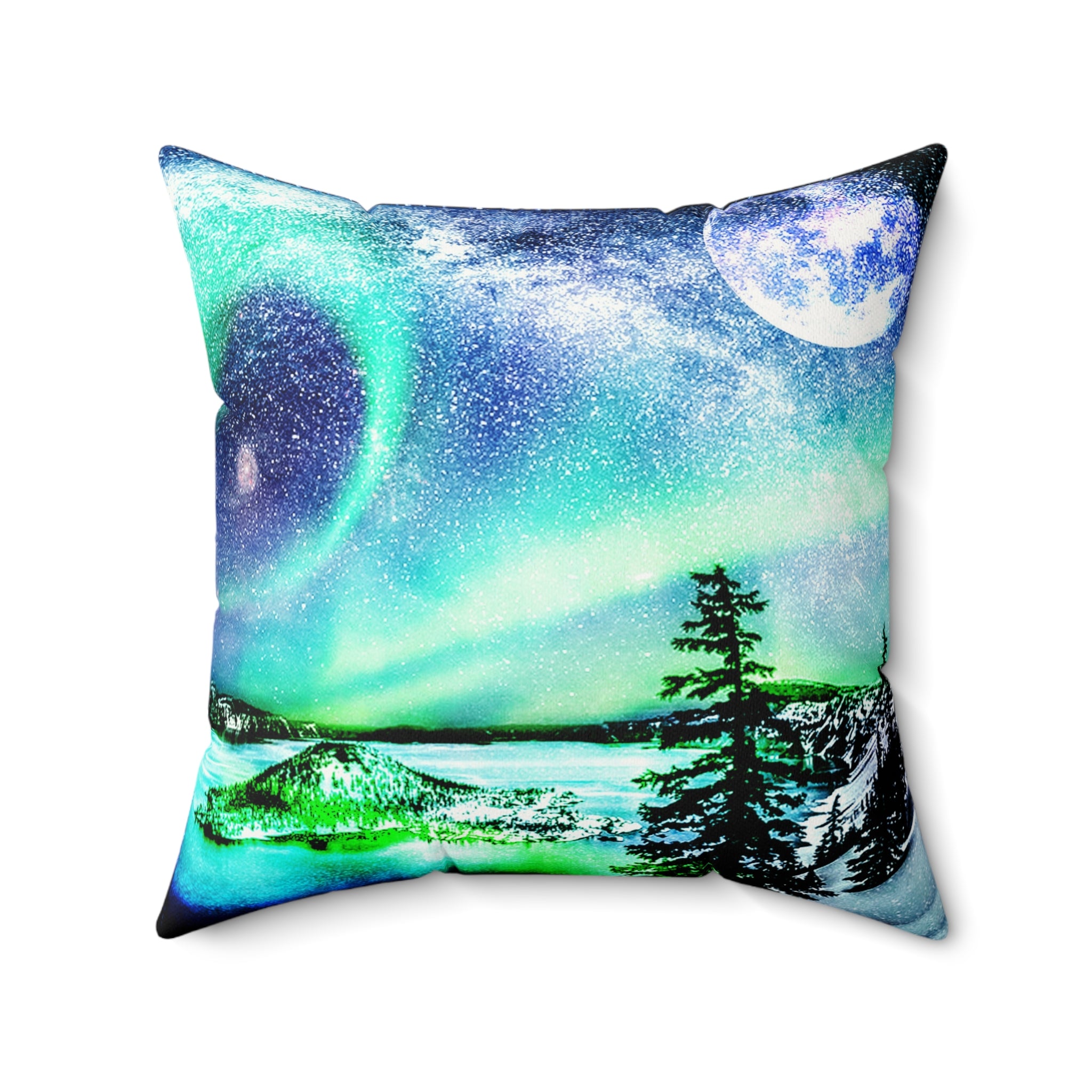 Katerina's Noel Yule Night Dreams Faux Suede Square