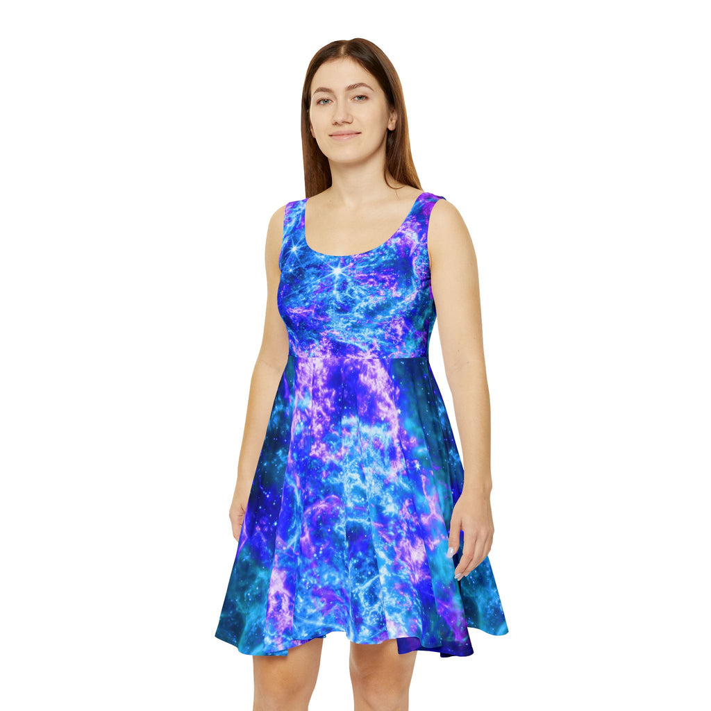Katerina's Uncertainty in Time and Space Dreams Women's Skater Dress
