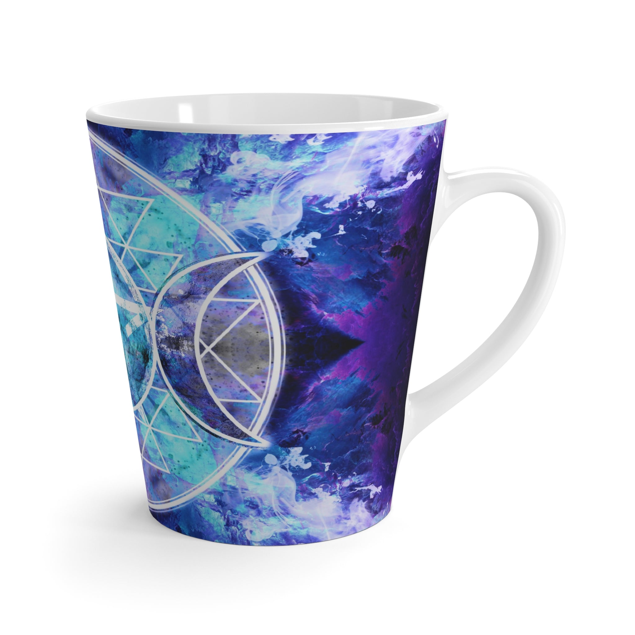 Amen Jin's Dragon's Gate Triple Goddess Meditations Latte Mug