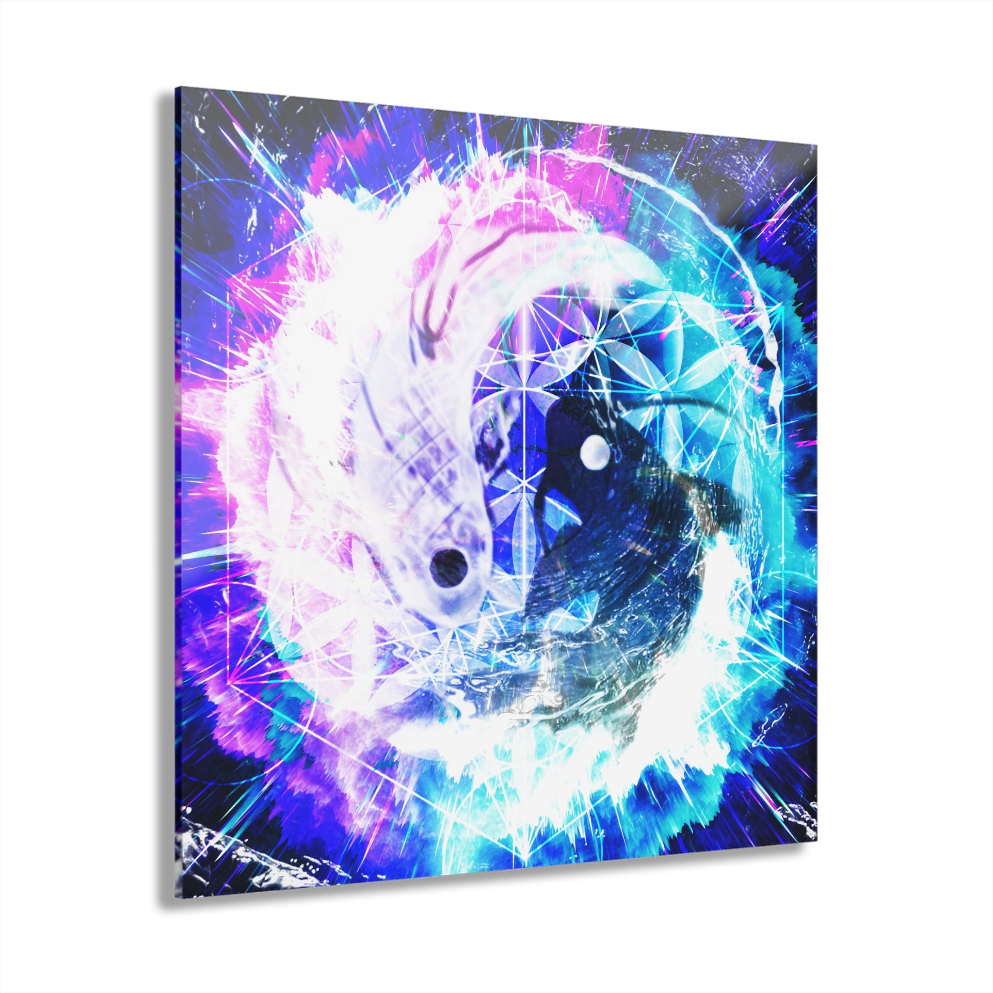Creation's Desires Koi Meditations Acrylic Prints (French Cleat Hanging)
