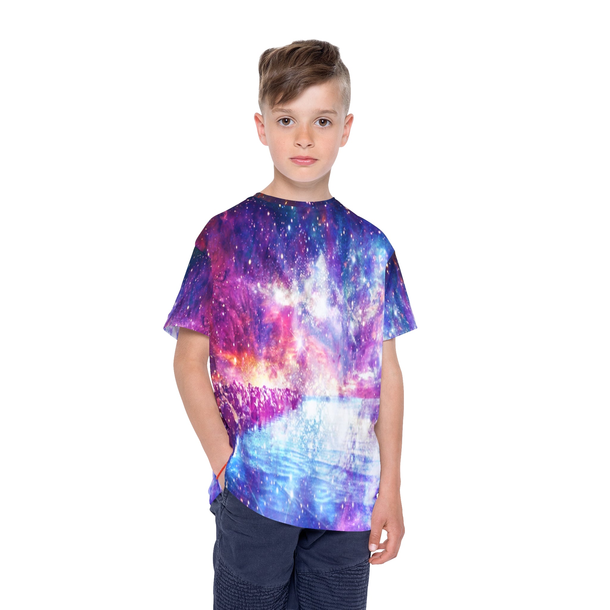 Rainbow Universe Venice Dreams Kids Sports Jersey