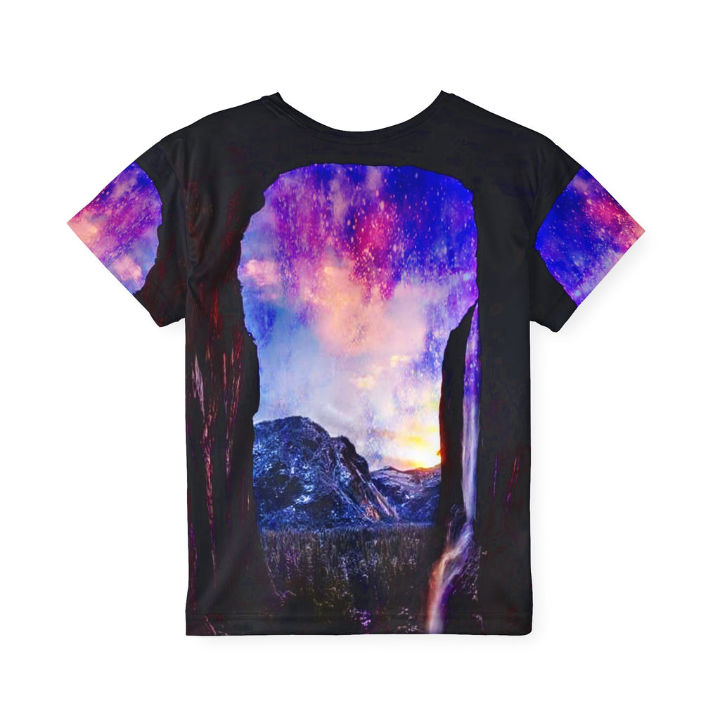 Rainbow Universe Hideaway Mountain Dreams Kids Sports Jersey