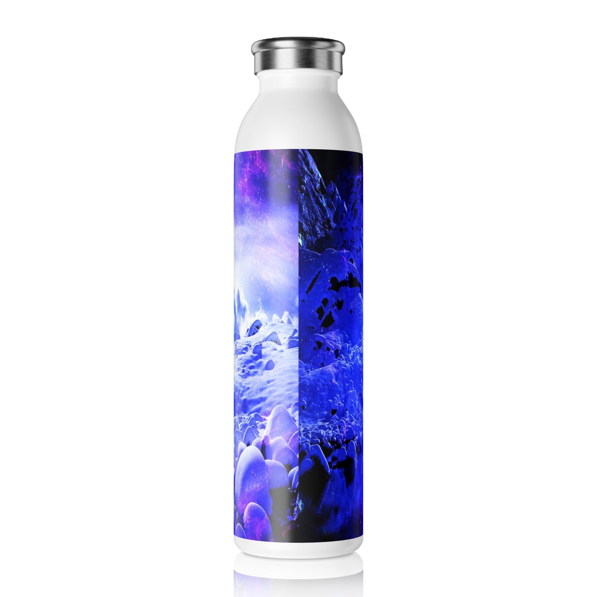 Amethyst Yule Night Dreams Slim Water Bottle