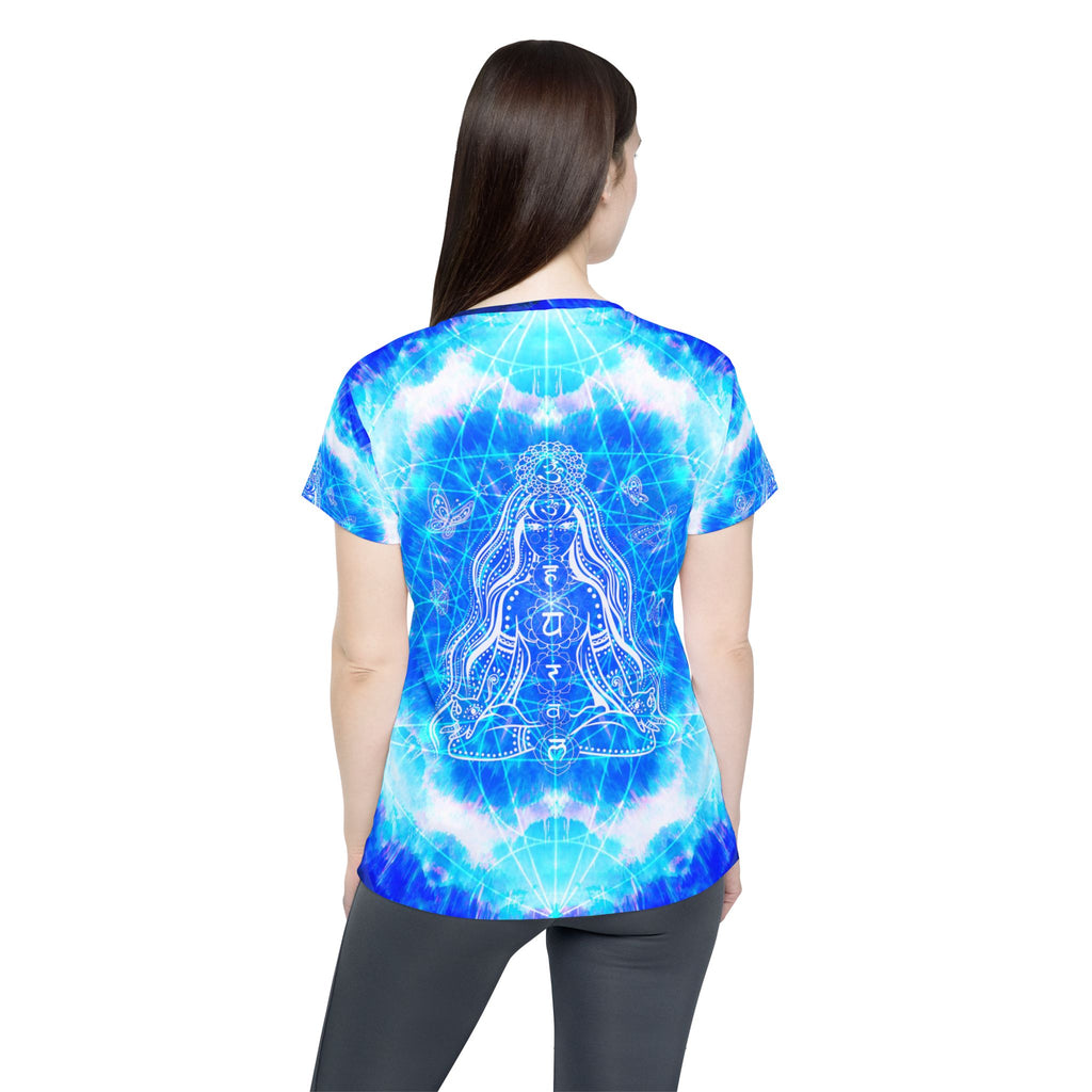 Amen Jin's Blue Sun Cosmic Meditations Women's Sports Jersey