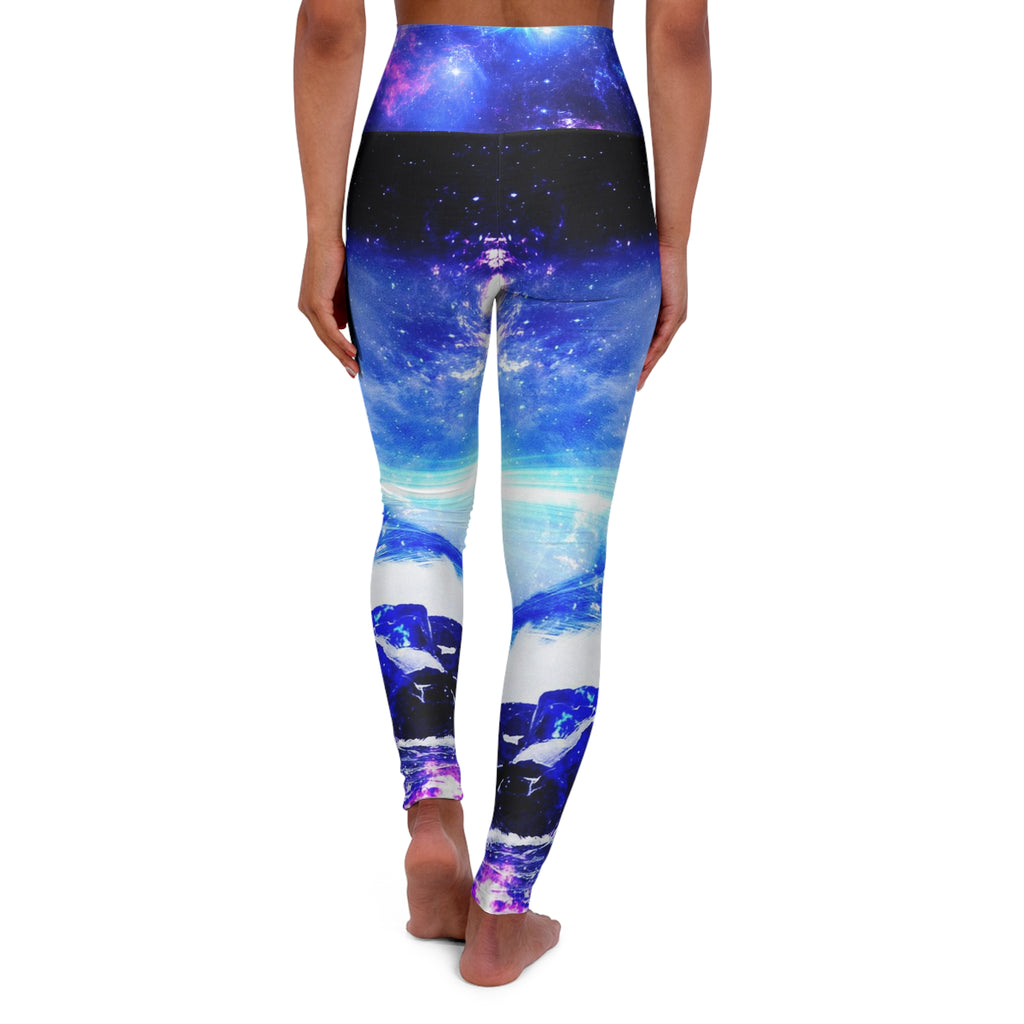 Iridescent Serenity Bay Dreams High Waisted Yoga Leggings
