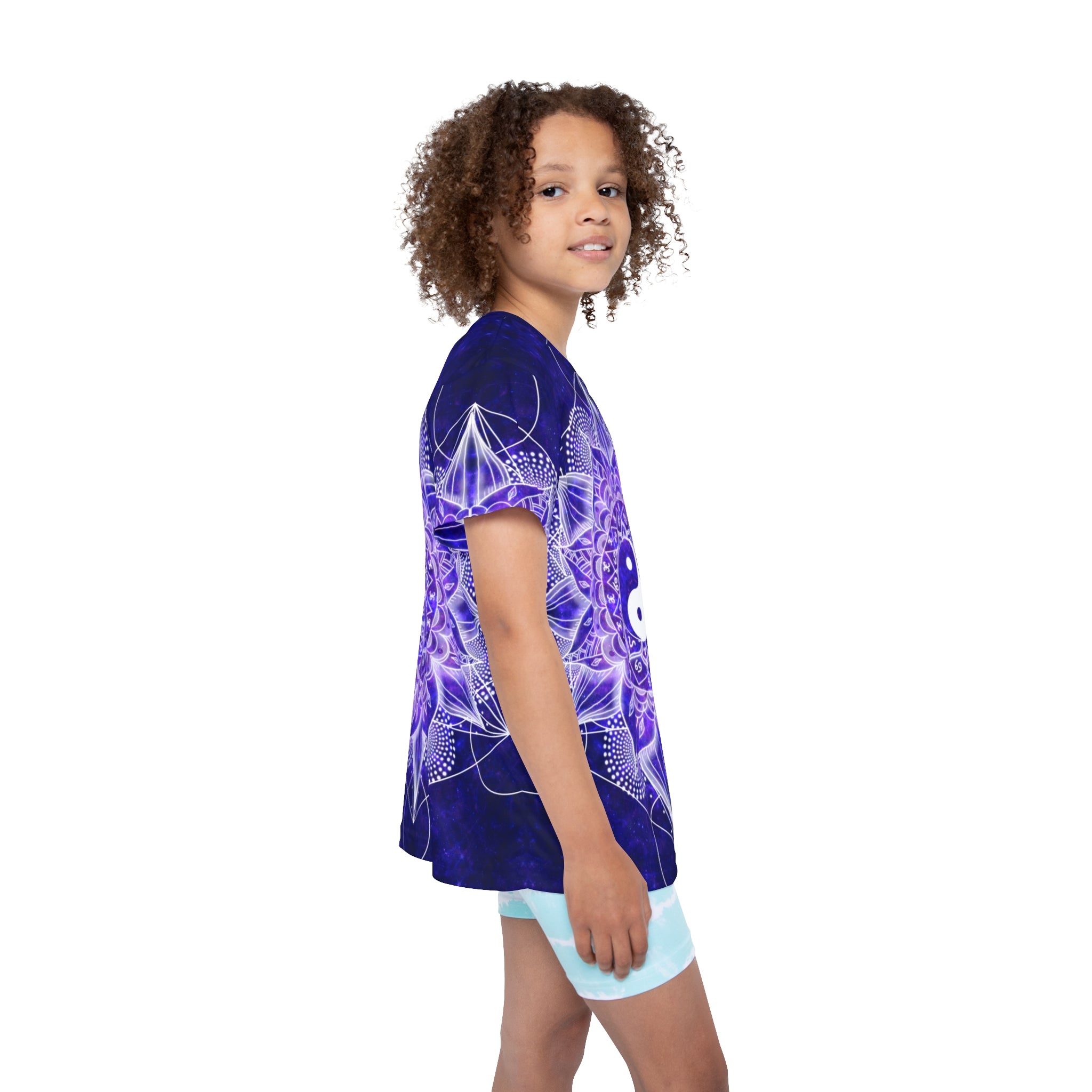 Katerina's Dragon's Eye Yin Yang Meditations Kids Sports Jersey