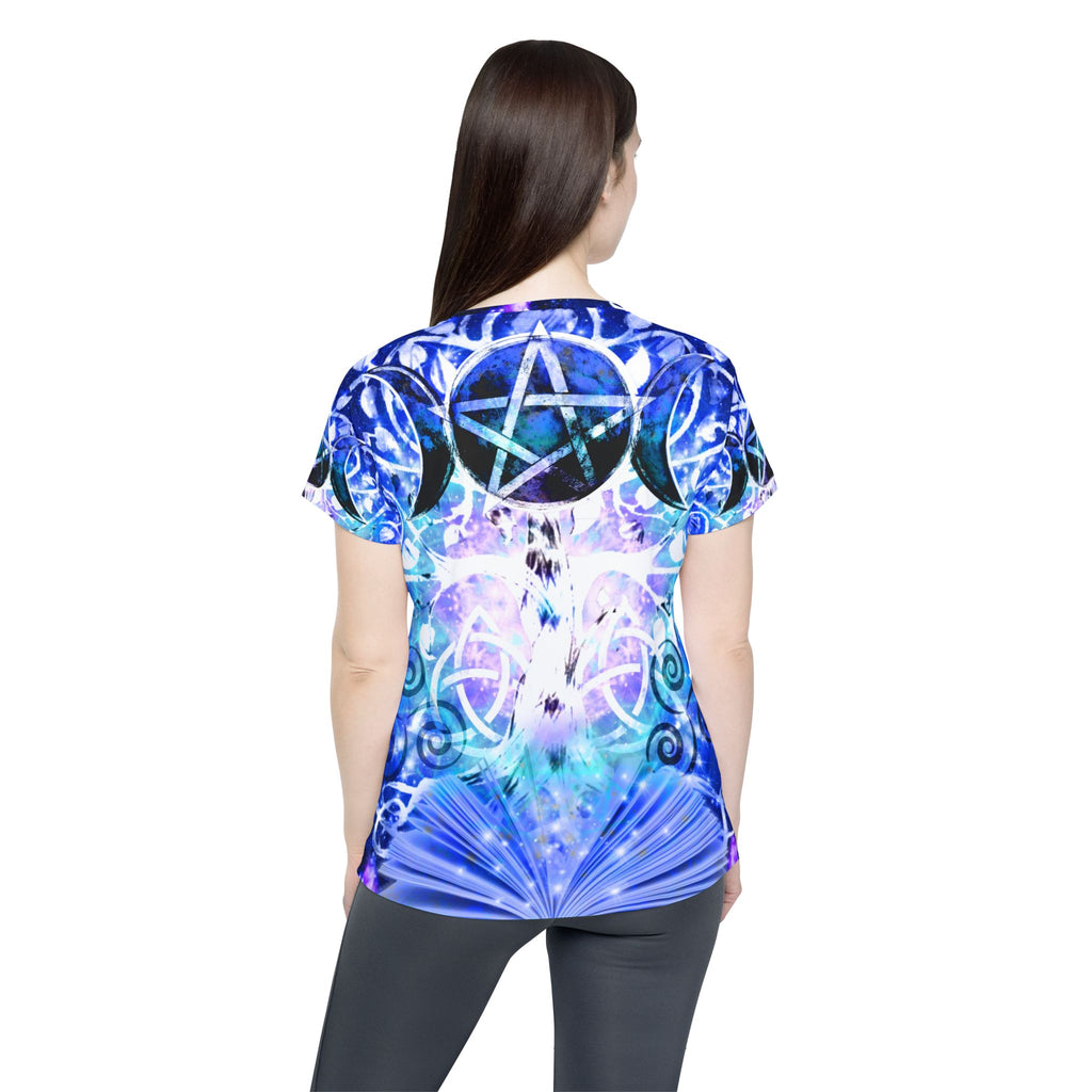 Amen Jin's Katerina's Eros and Psyche Celtic Meditations Women's Sports Jersey