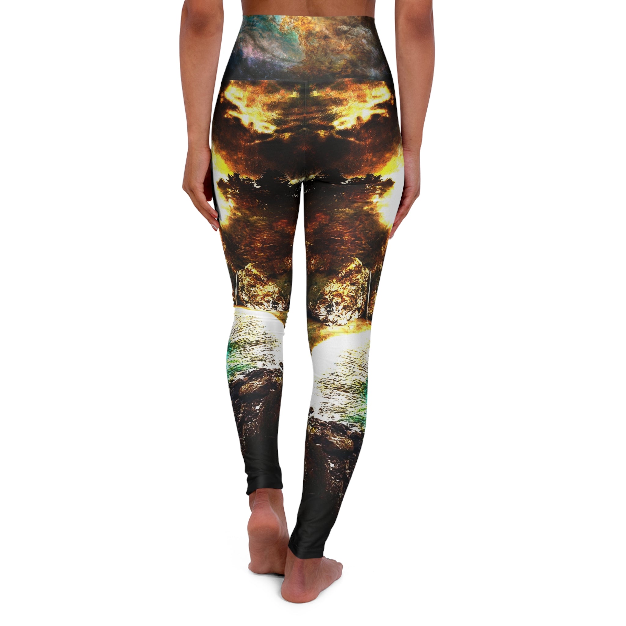 Breathe Again Hideaway Cove Dreams High Waisted Yoga Leggings