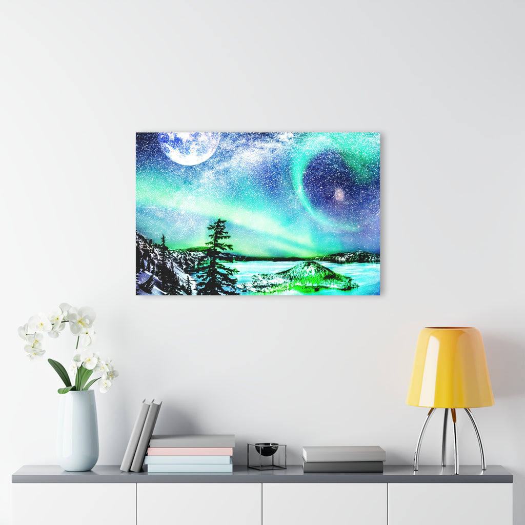 Katerina's Noel Yule Night Dreams Acrylic Prints (French Cleat)