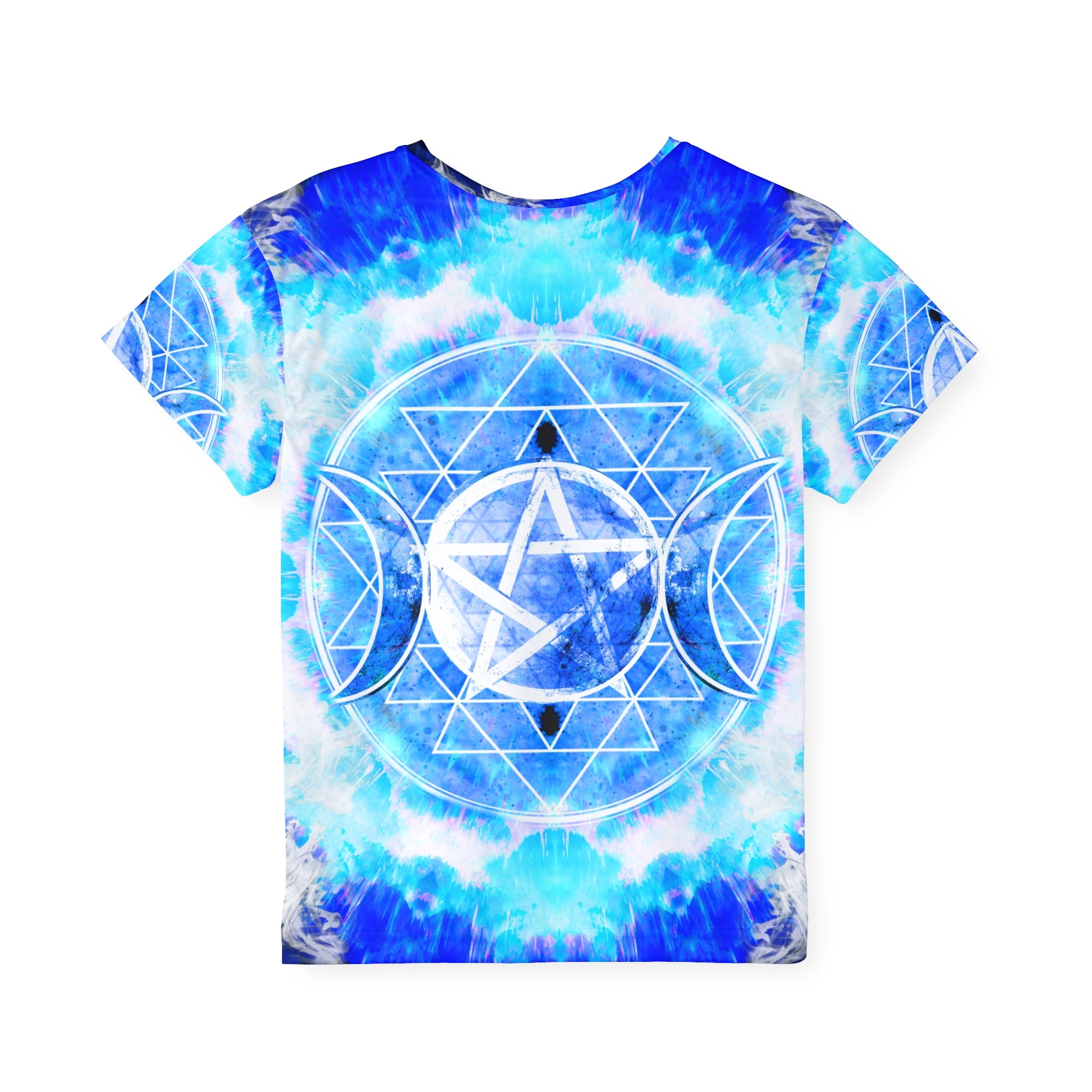 Amen Jin's Blue Sun Triple Goddess Meditations Kids Sports Jersey